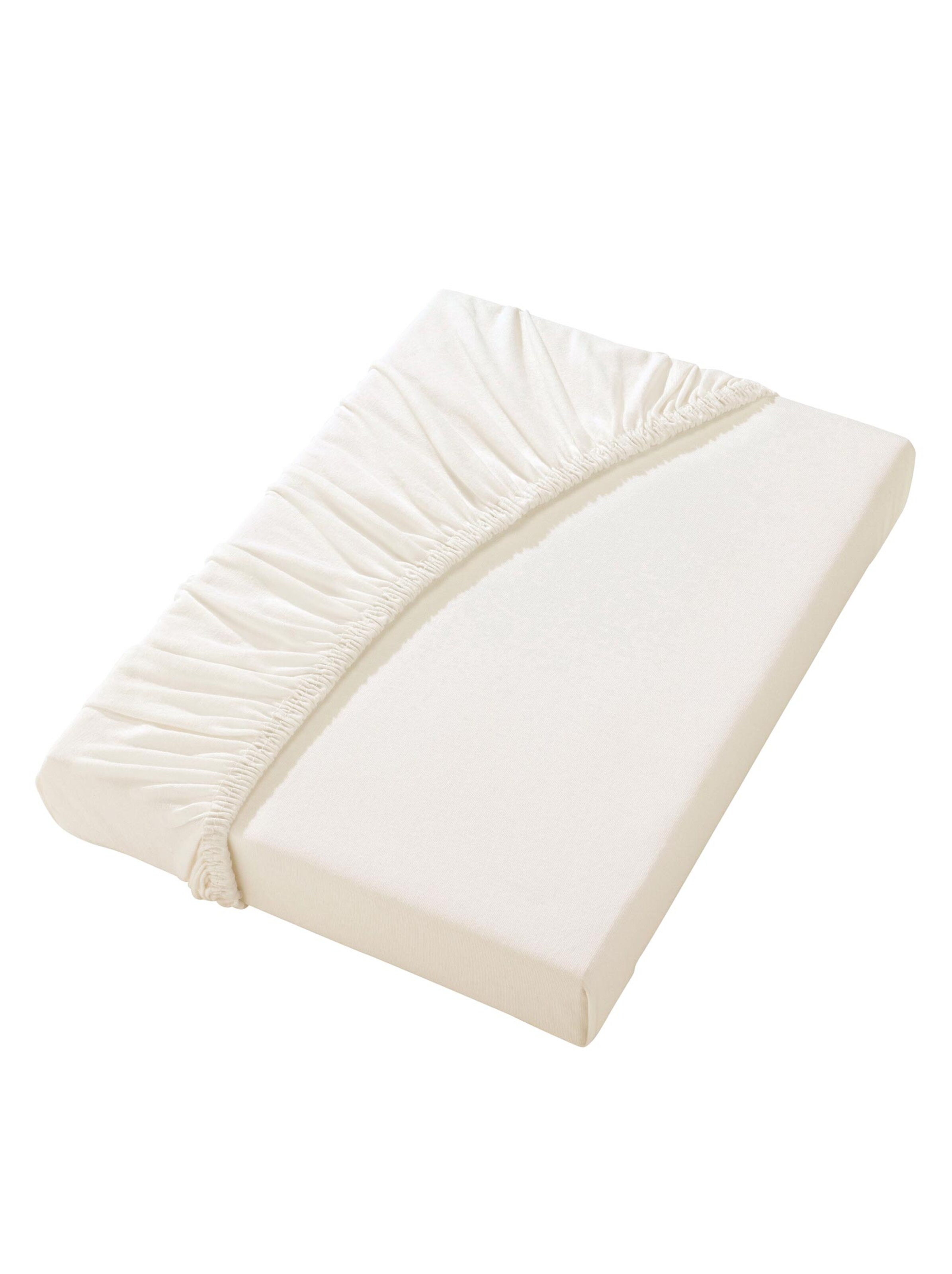 Spannbetttuch - ecru