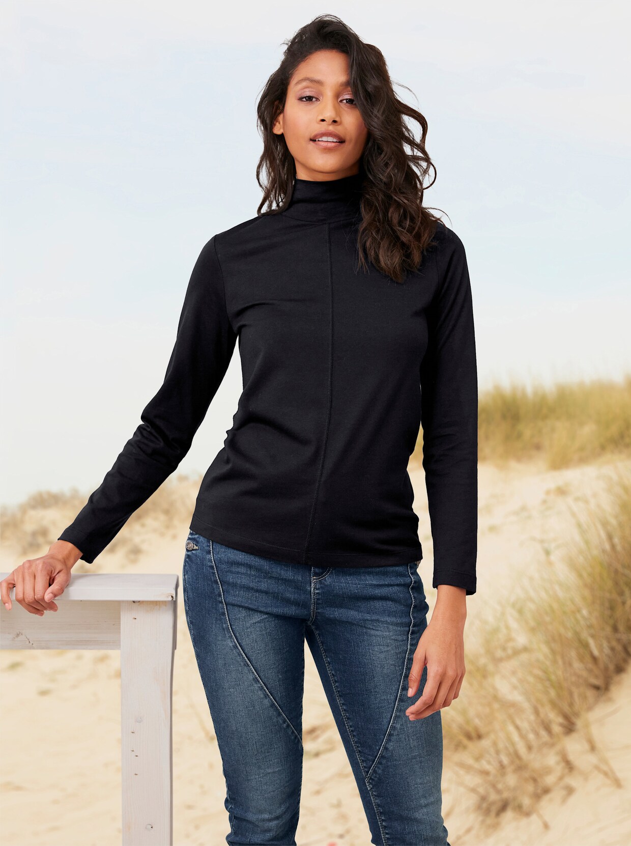 heine Shirt - zwart