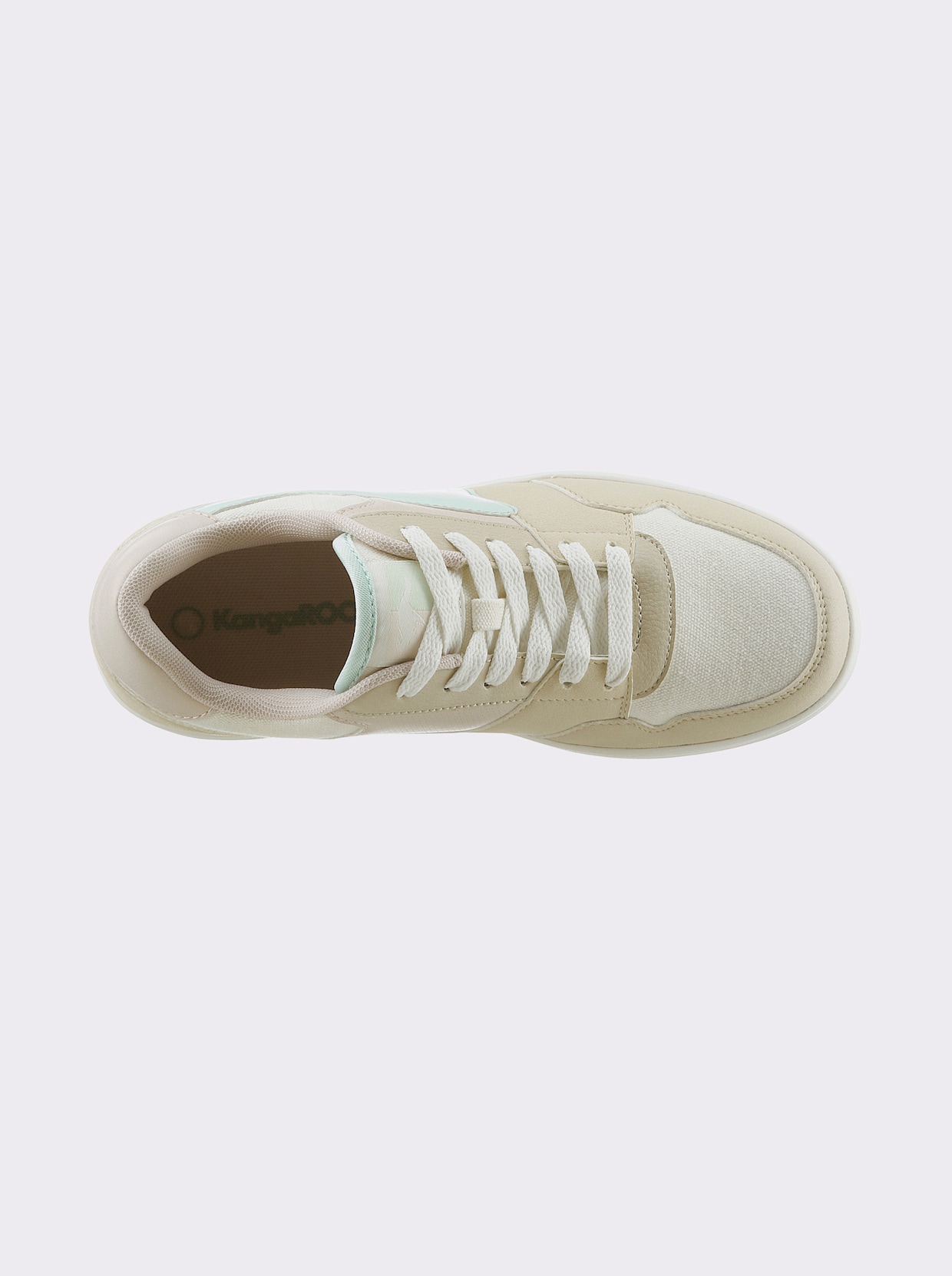 KangaROOS Sneaker - beige/mint
