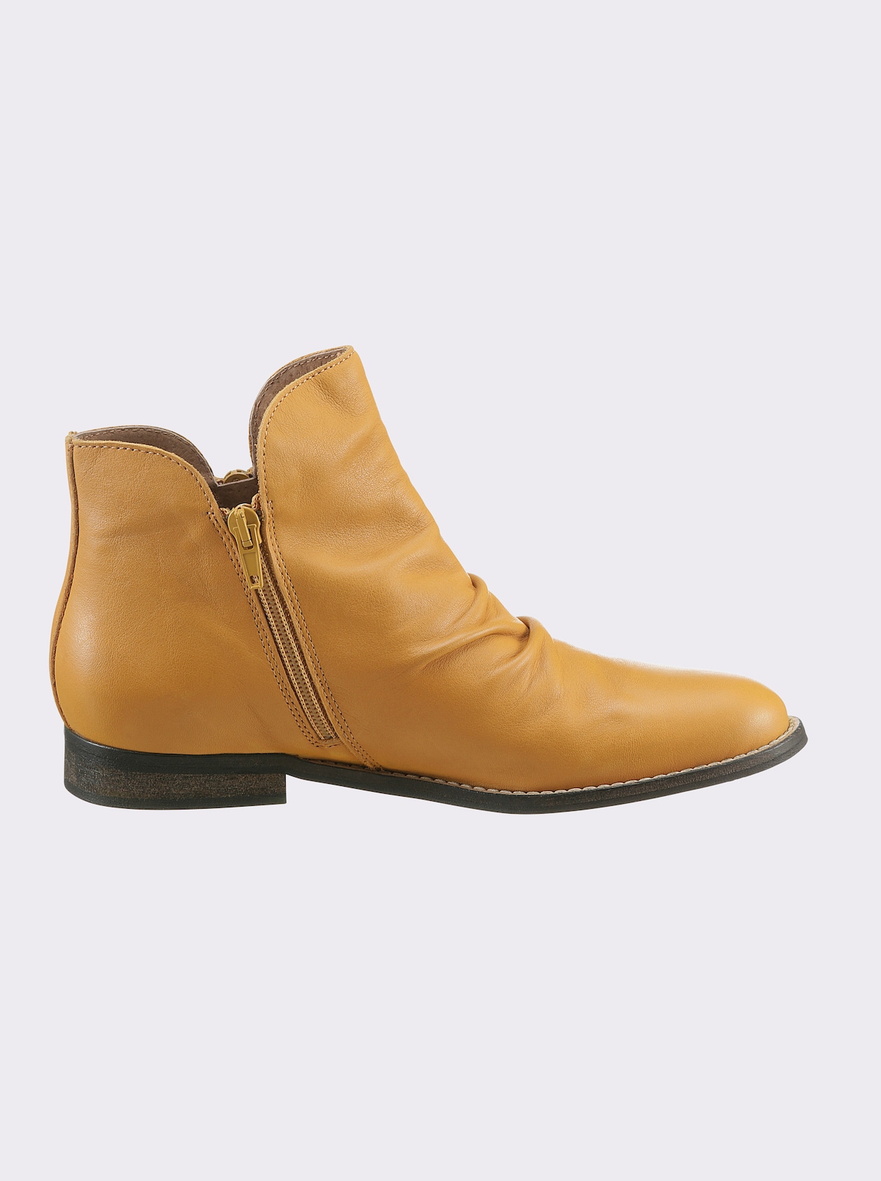 heine Bottines - jaune moutarde
