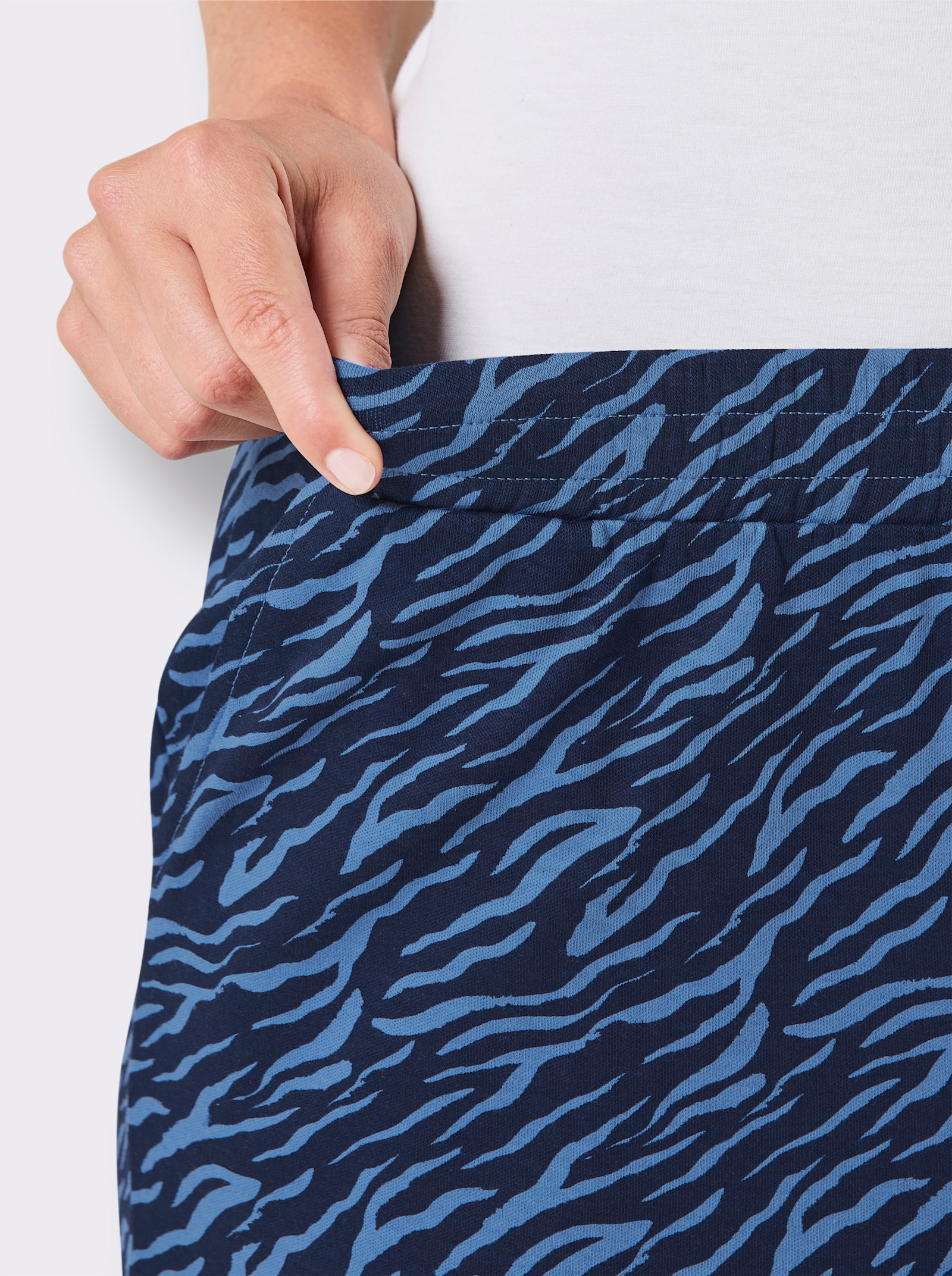feel good Broek - marine/middenblauw