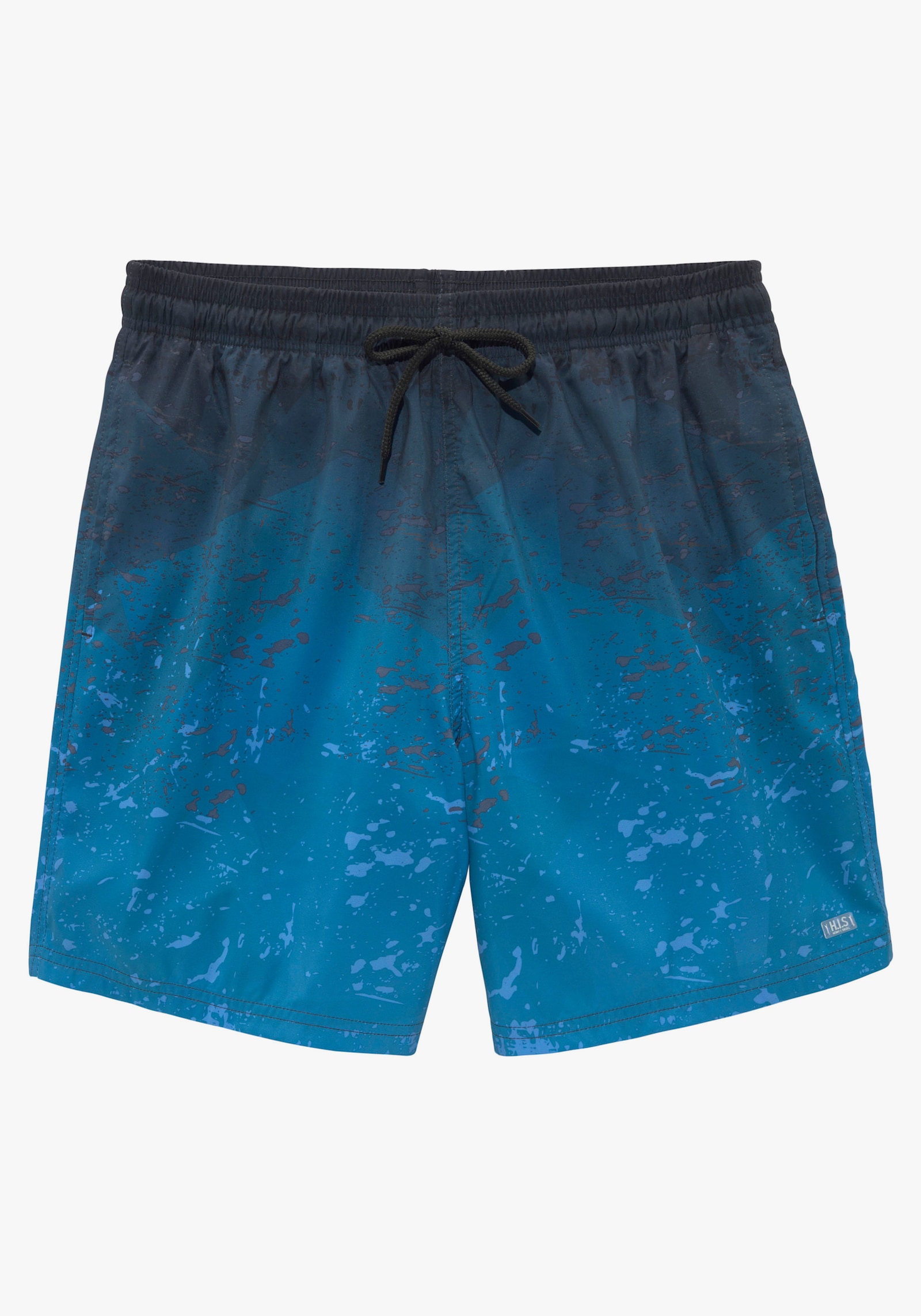 H.I.S Badeshorts - blau bedruckt