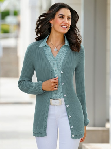 Strickjacke - jade