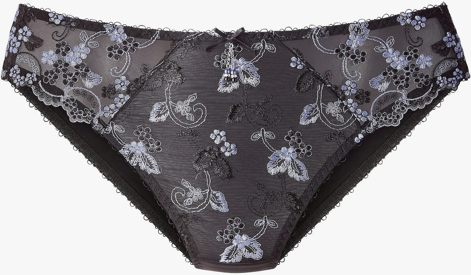 LASCANA Slip - blau-schwarz