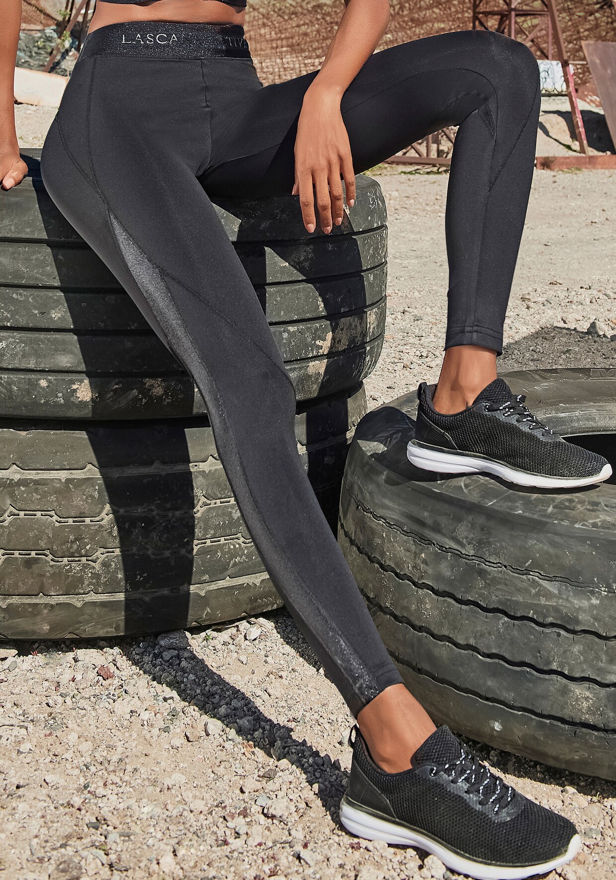 LASCANA ACTIVE Funktionsleggings - schwarz