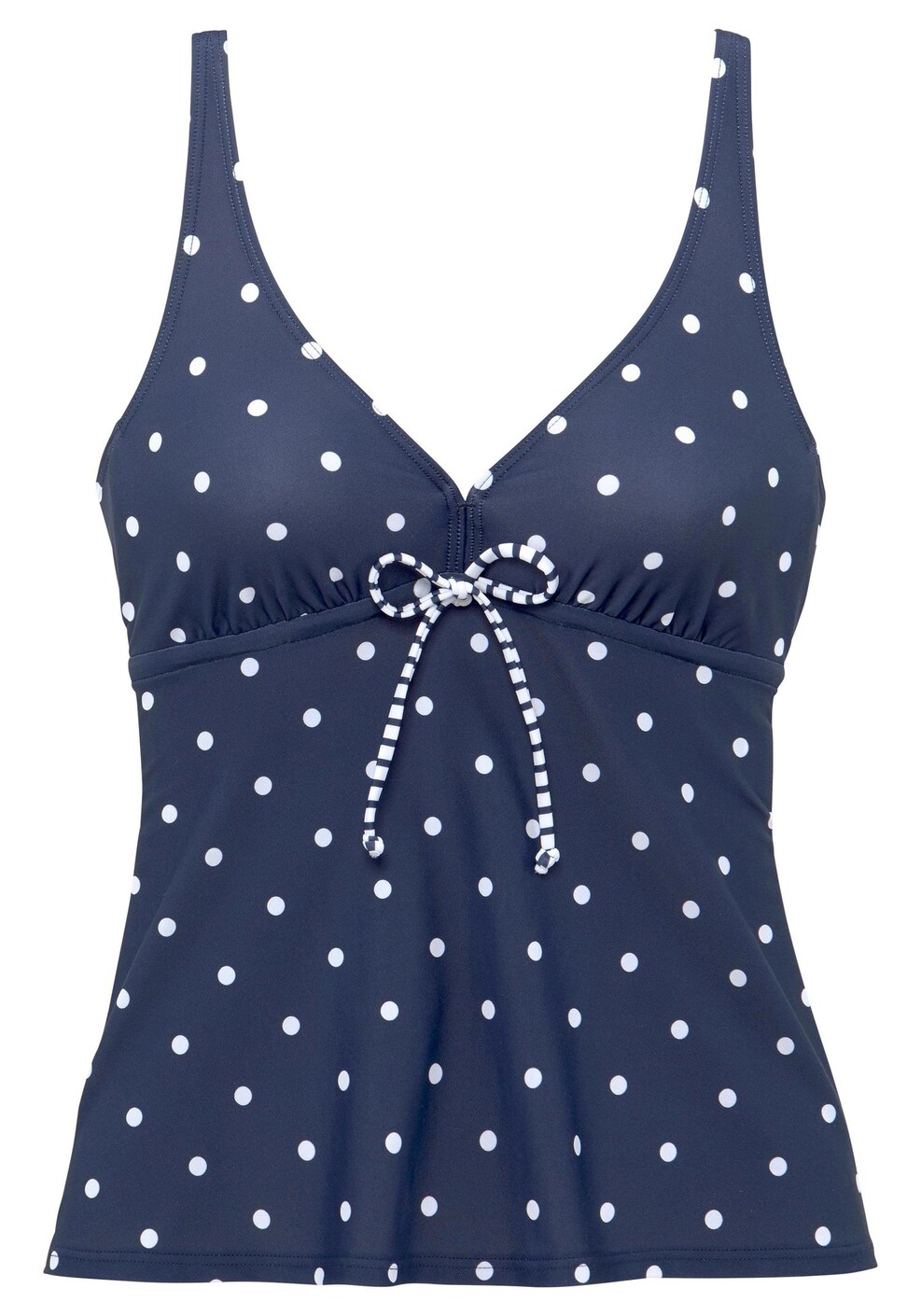 s.Oliver BügelTankiniTop in marineweiß heine