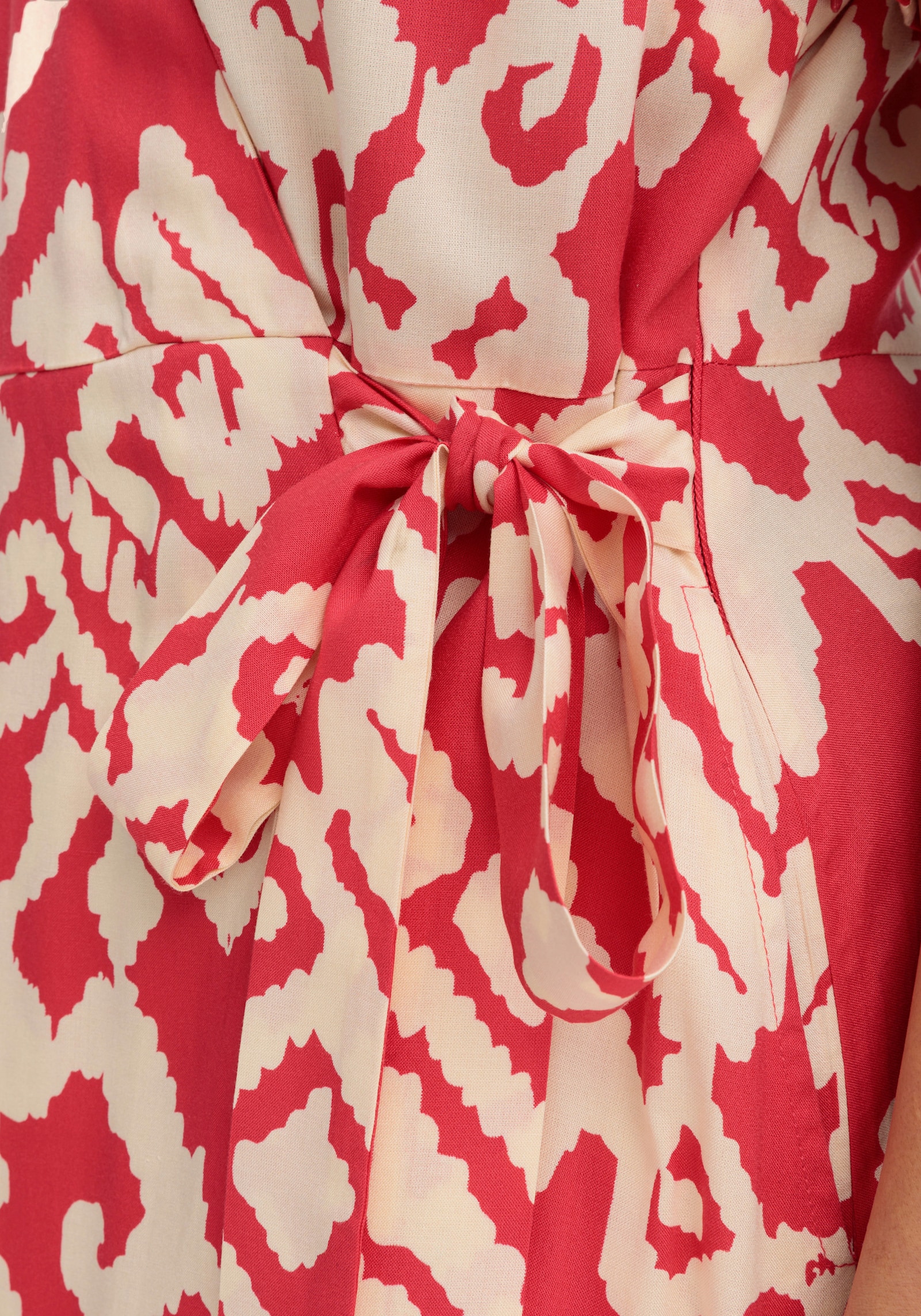 sheego by Joe Browns Maxikleid in Wickeloptik, mit Grafikprint - hummer-gemustert