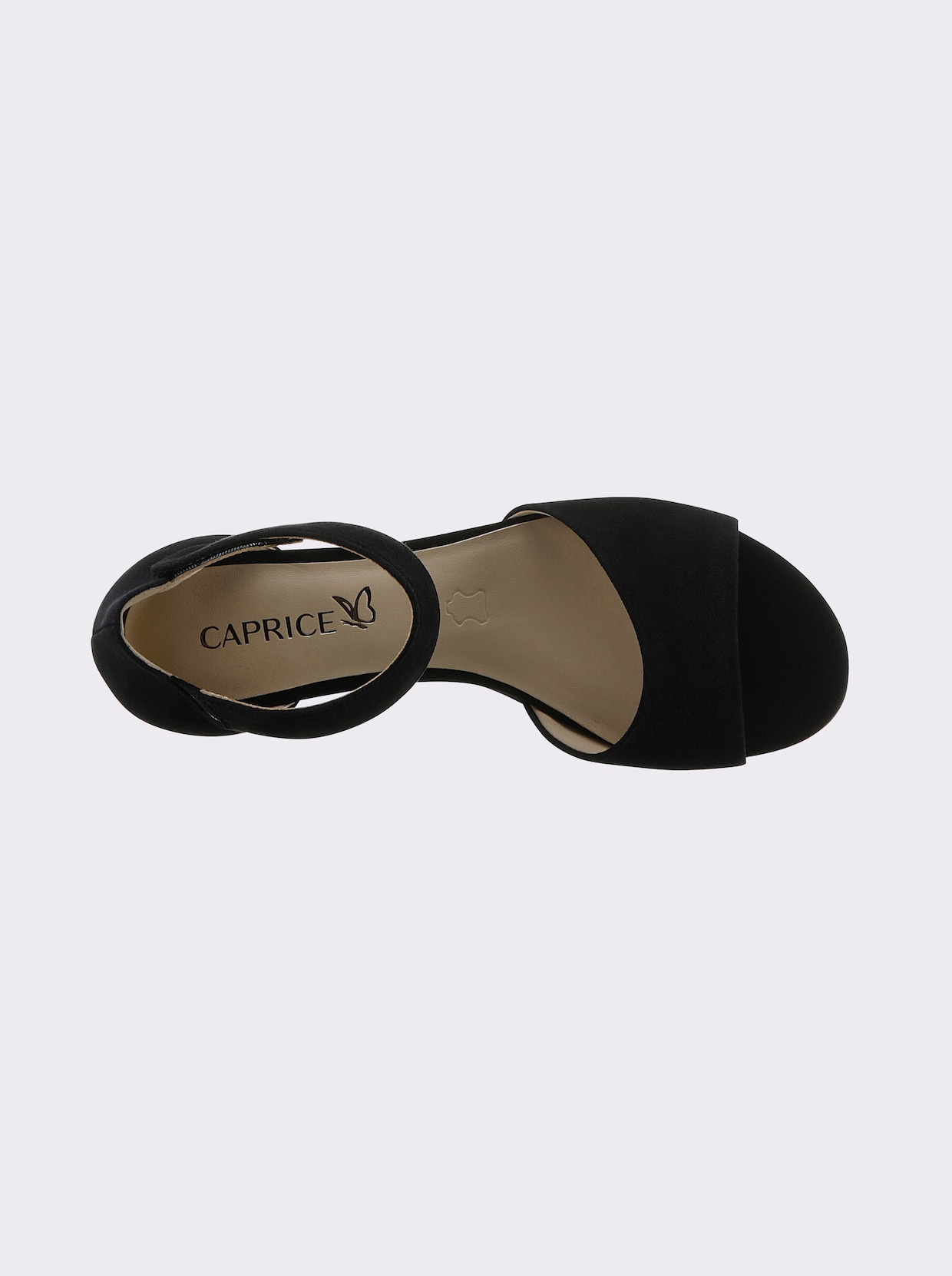Caprice sandaaltjes - zwart