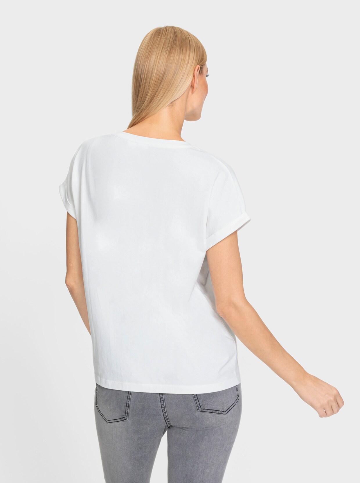 heine T-shirt imprimé - blanc