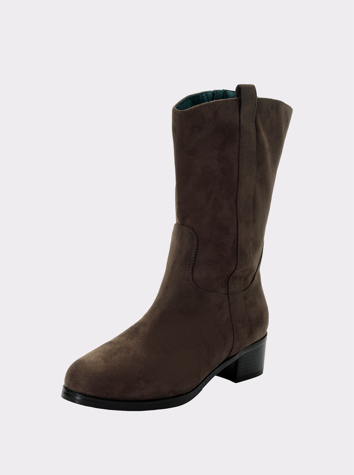 sheego Weitschaftstiefel - schoko