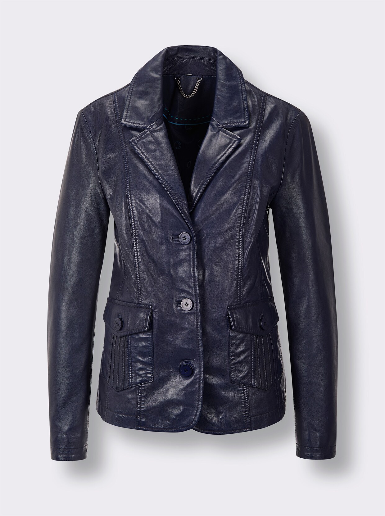 Mainpol Lederblazer - marine
