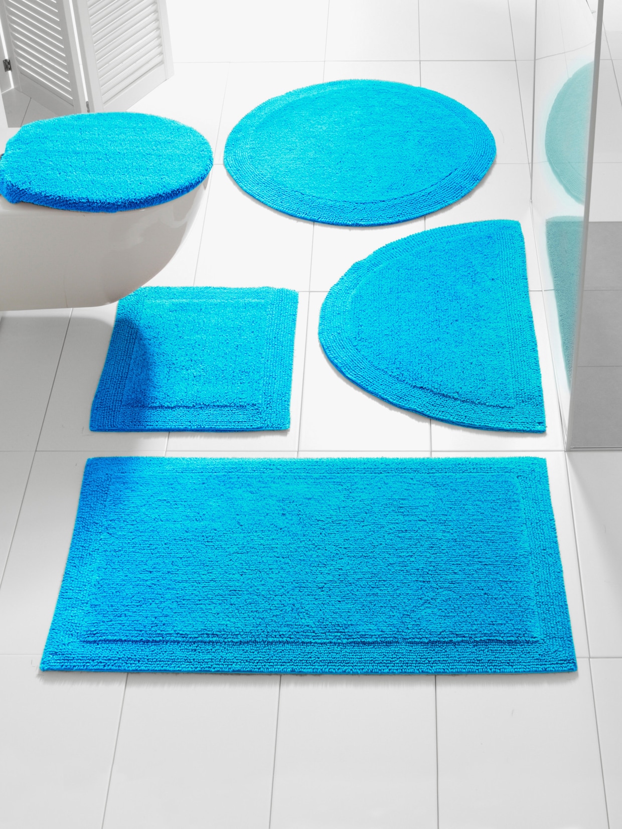 heine home Tapis de bain - vert d'eau