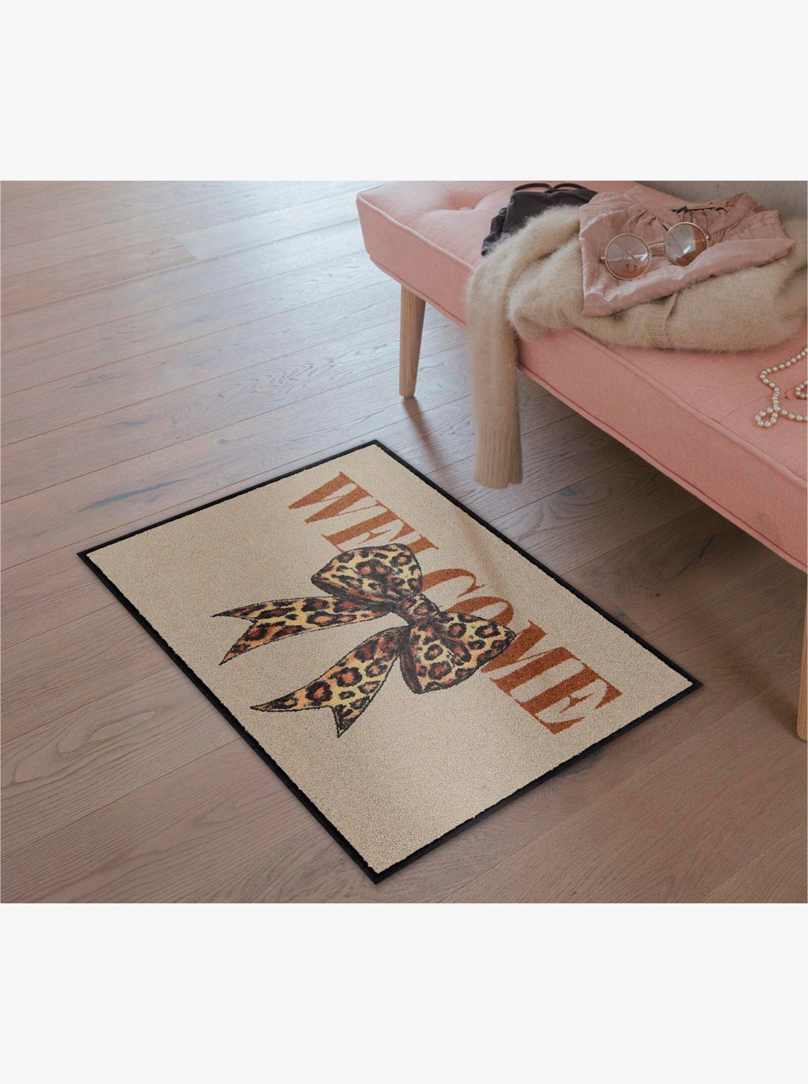 Salonloewe Fußmatte - beige-braun