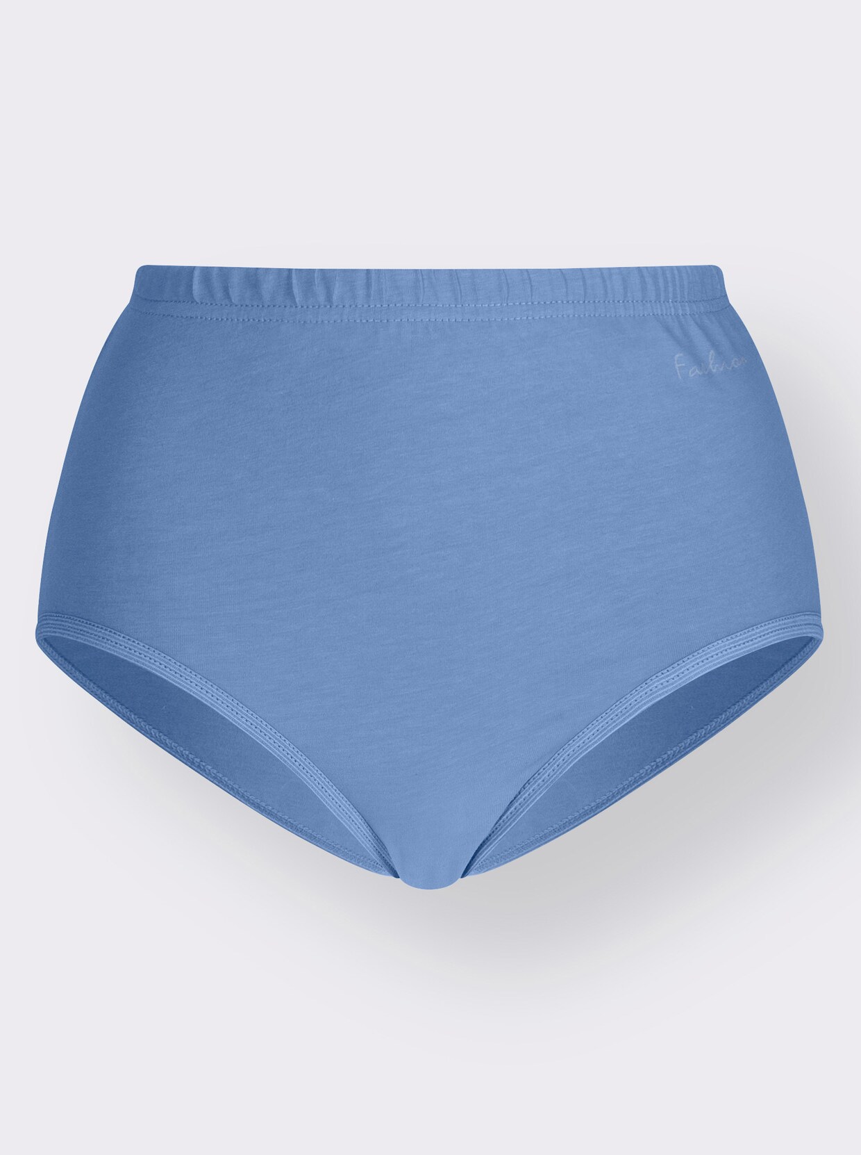 wäschepur Taillenslip - bleu + bleu-bedruckt