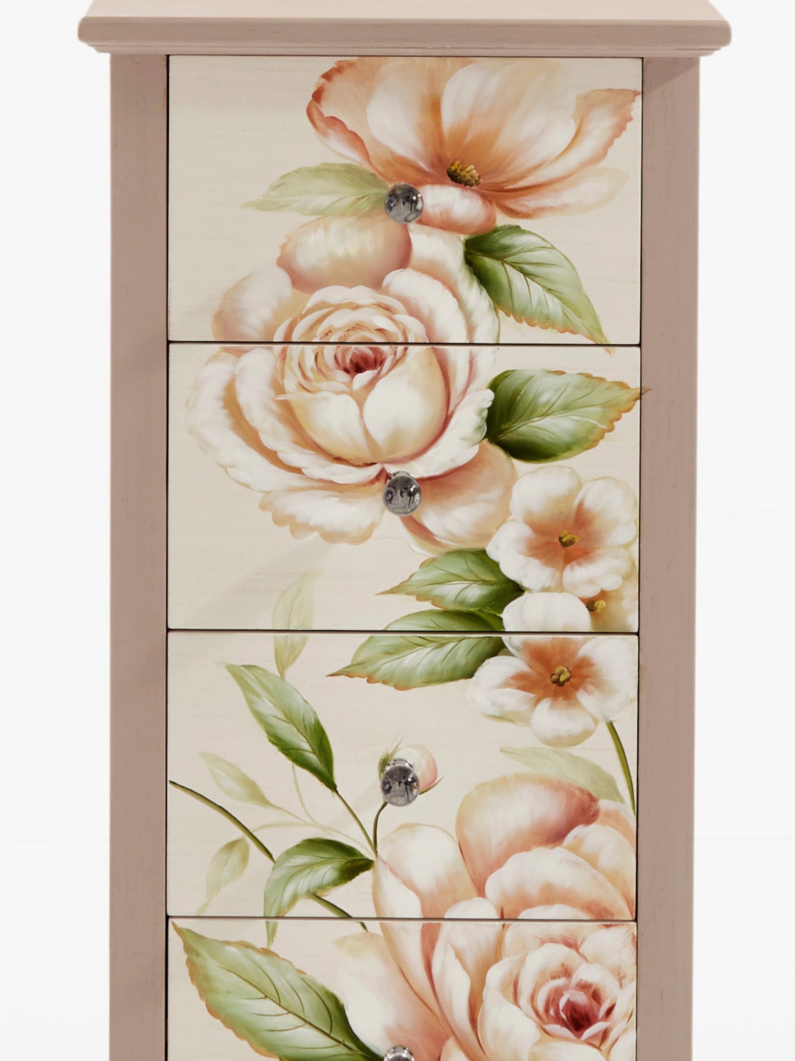 heine home Bijzetkastje - wit/roze