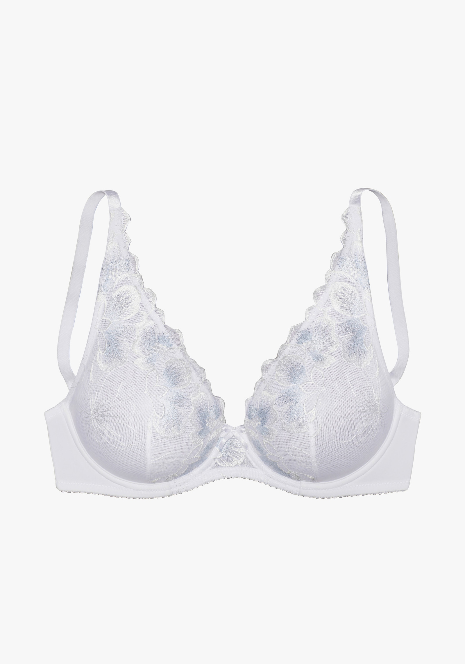 Nuance Bügel-BH - weiss-silber