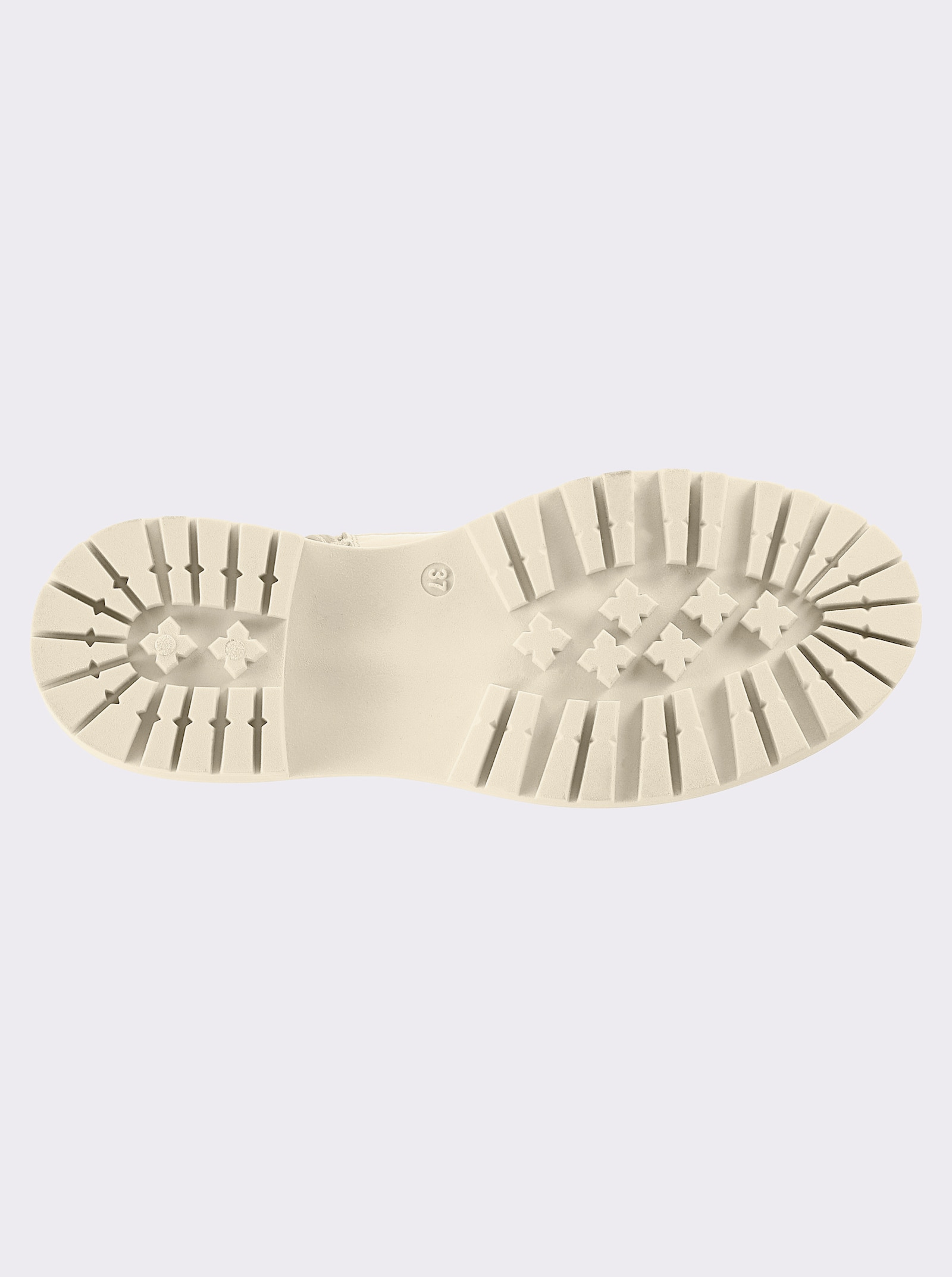 heine Schnürstiefelette - creme