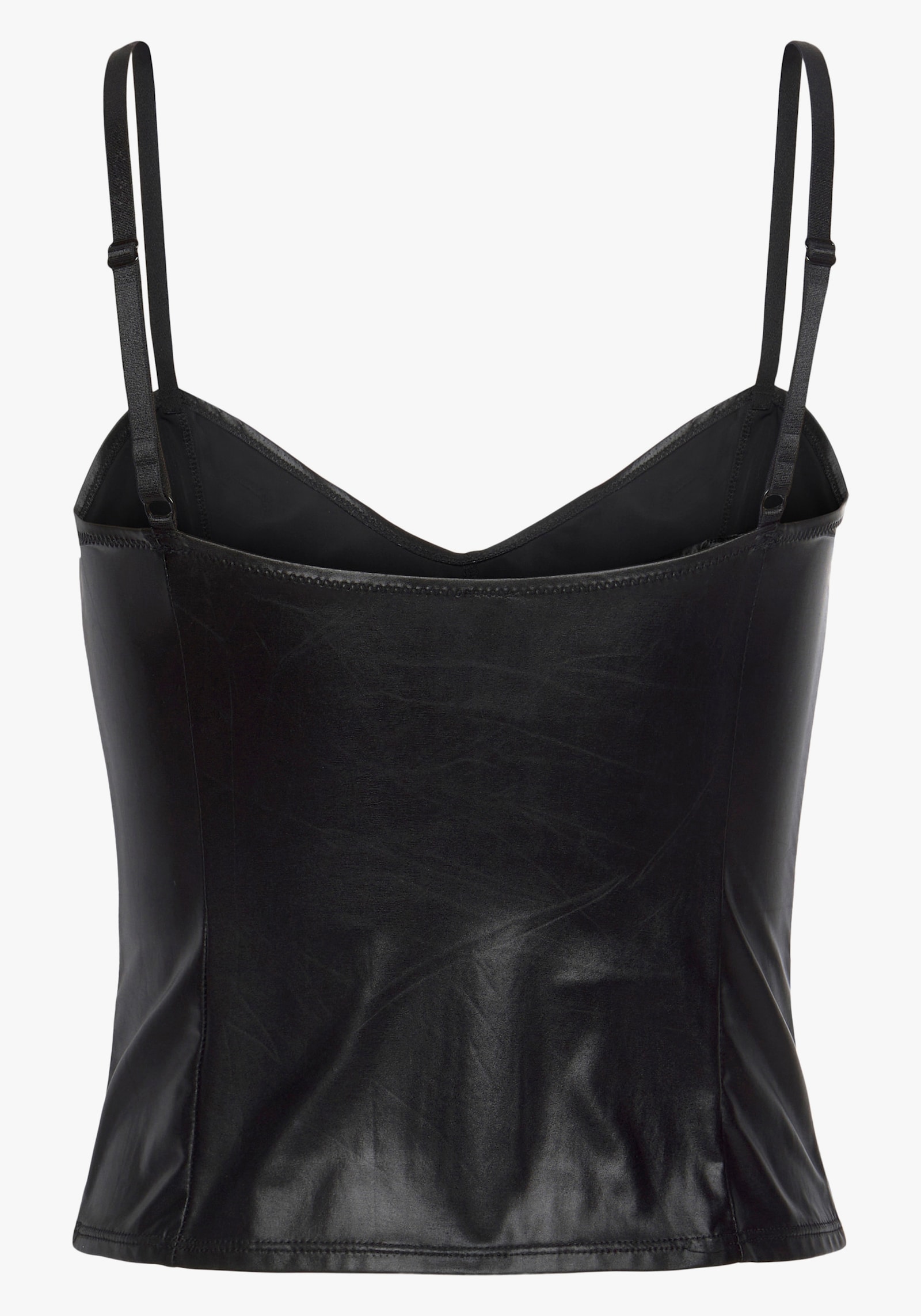 LASCANA Spaghettitop - schwarz