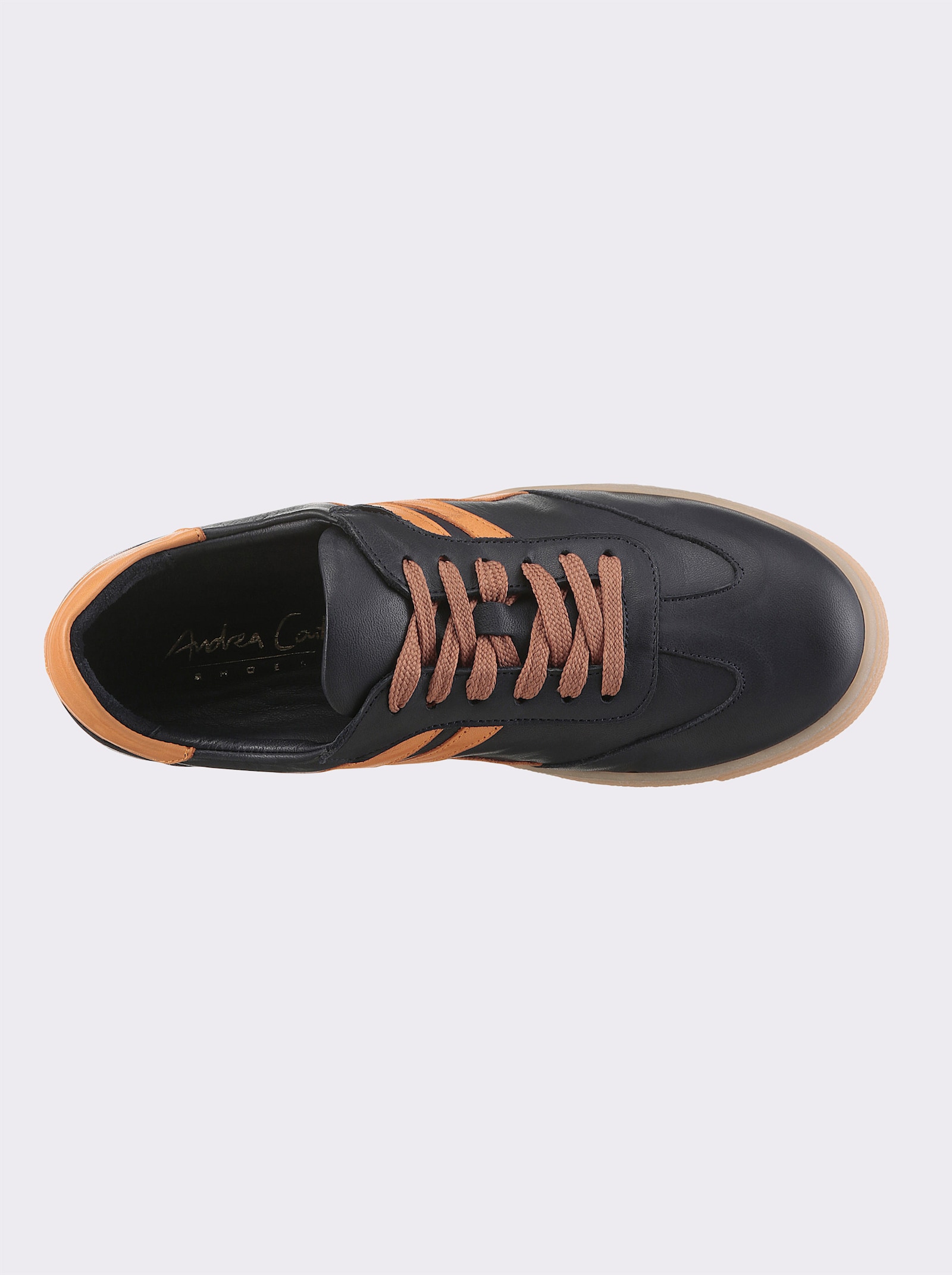 Andrea Conti Sneaker - marine-orange
