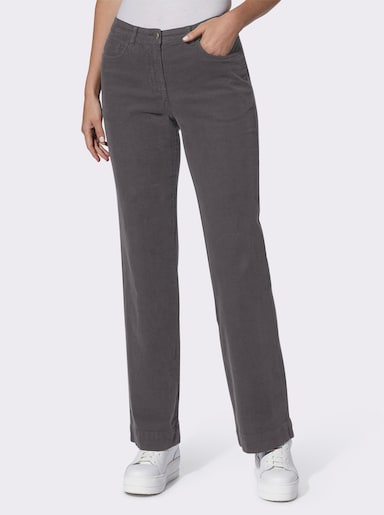 Cordhose - anthrazit