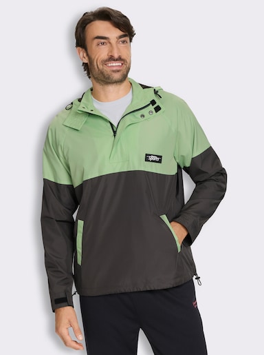 Catamaran Sports Funktionsjacke mit Kapuze - reseda-graphit