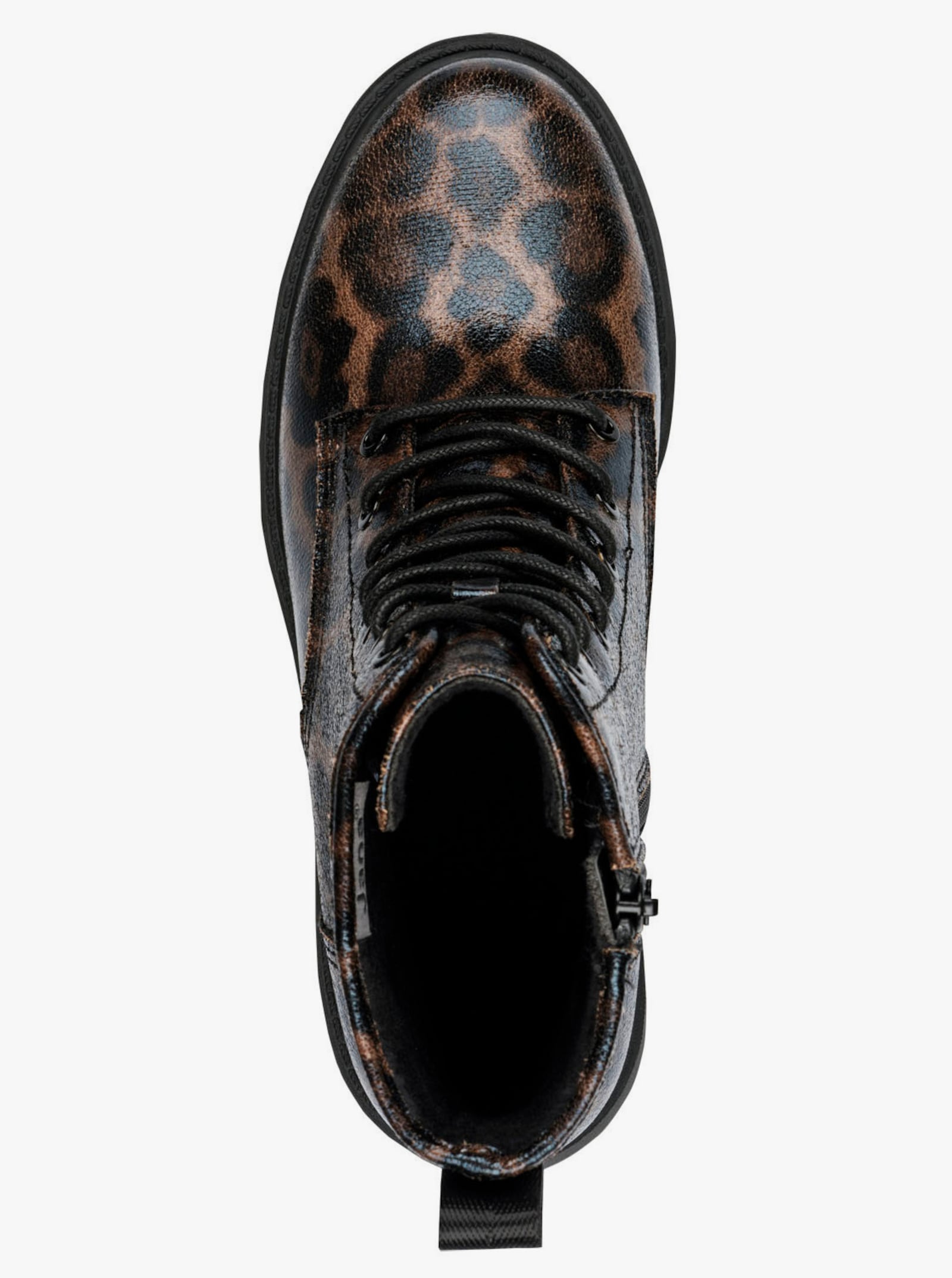 Jana Stiefelette - schwarz-gemustert