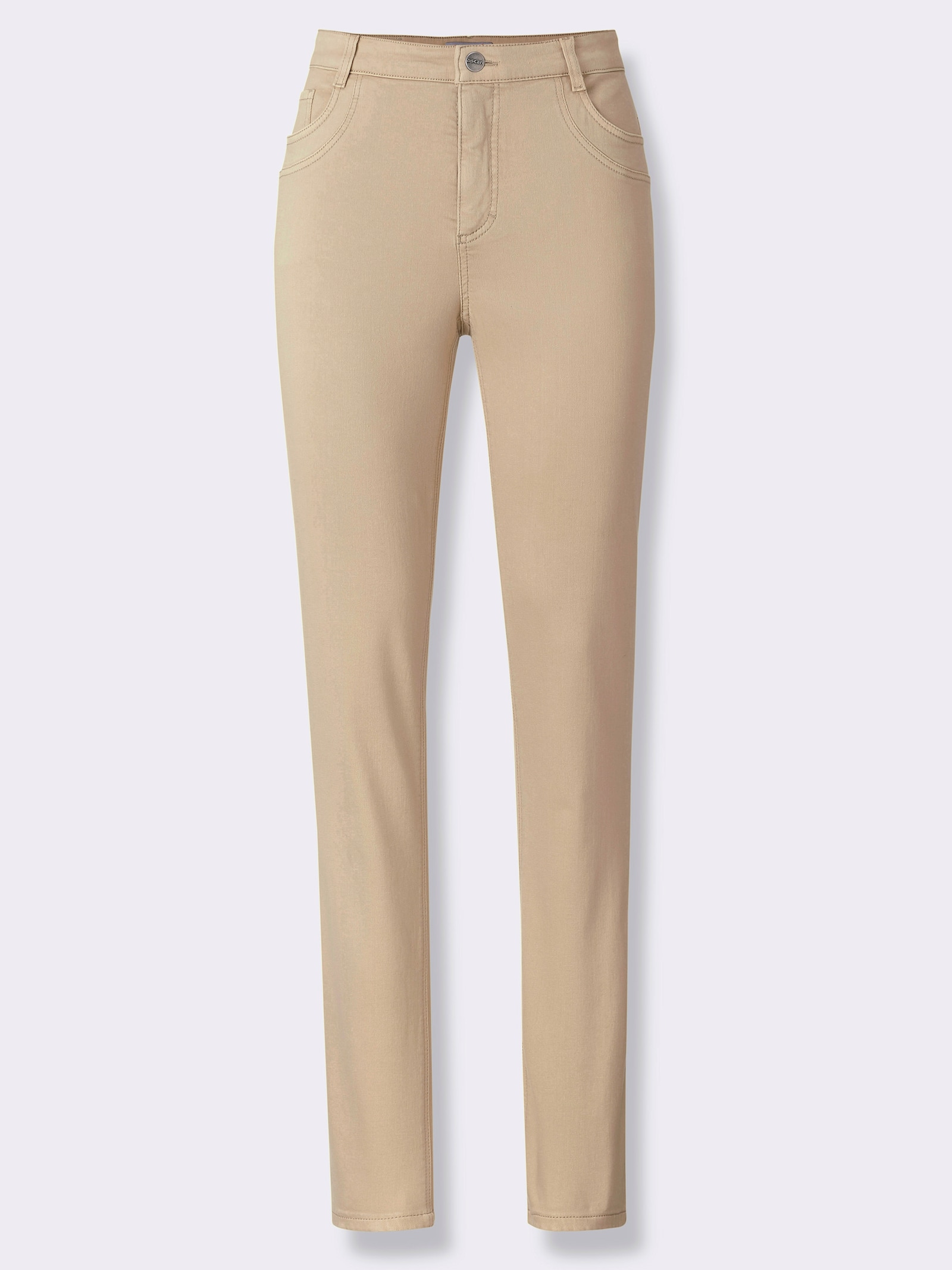 5-Pocket-Jeans in Magic-Stretch-Qualität - beige