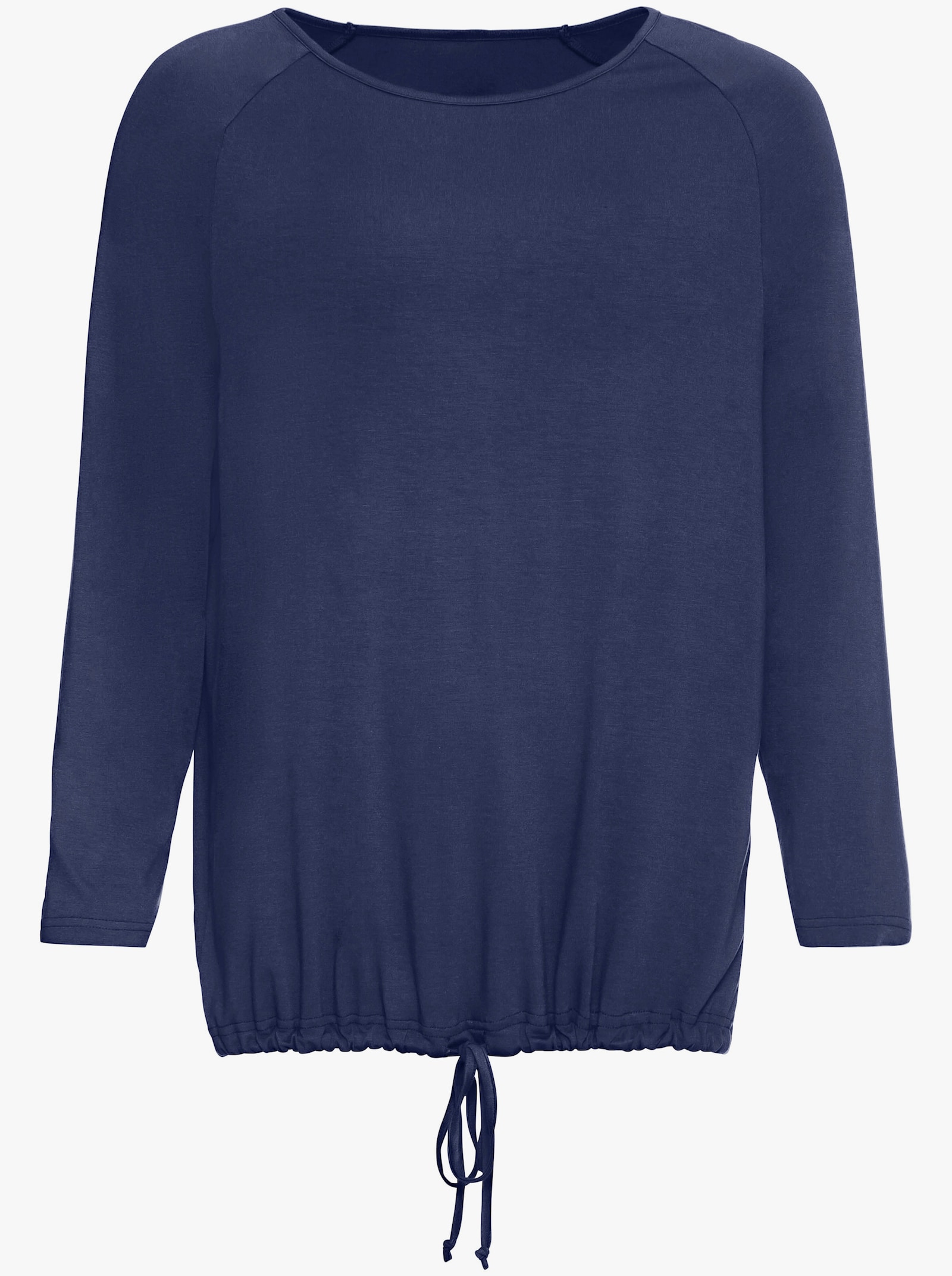 wäschepur Schlafanzug in Viskose-Qualität - marine-gemustert