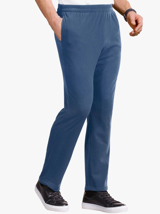 Fleecové kalhoty - modrá