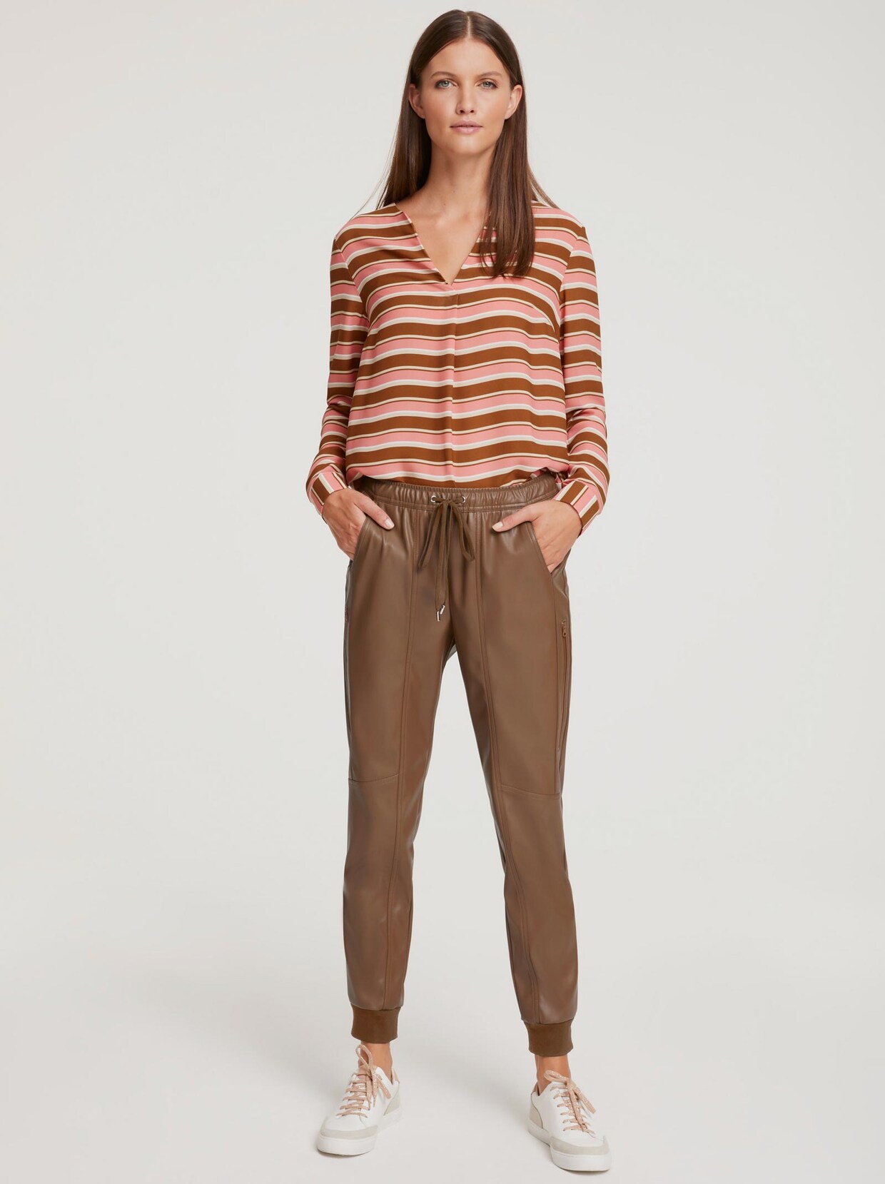 Rick Cardona Druckbluse - bunt
