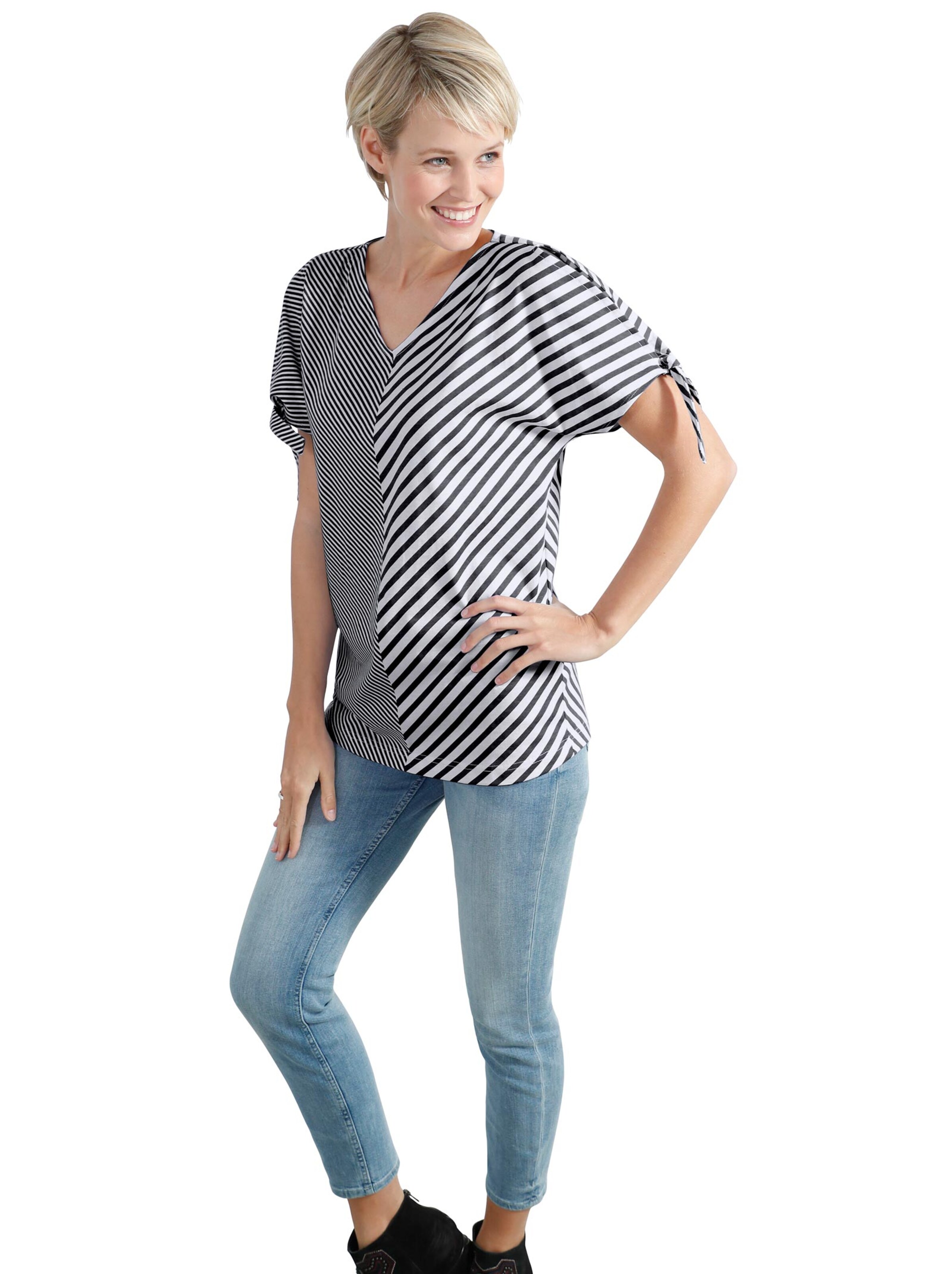 Shirt - schwarz-weiß