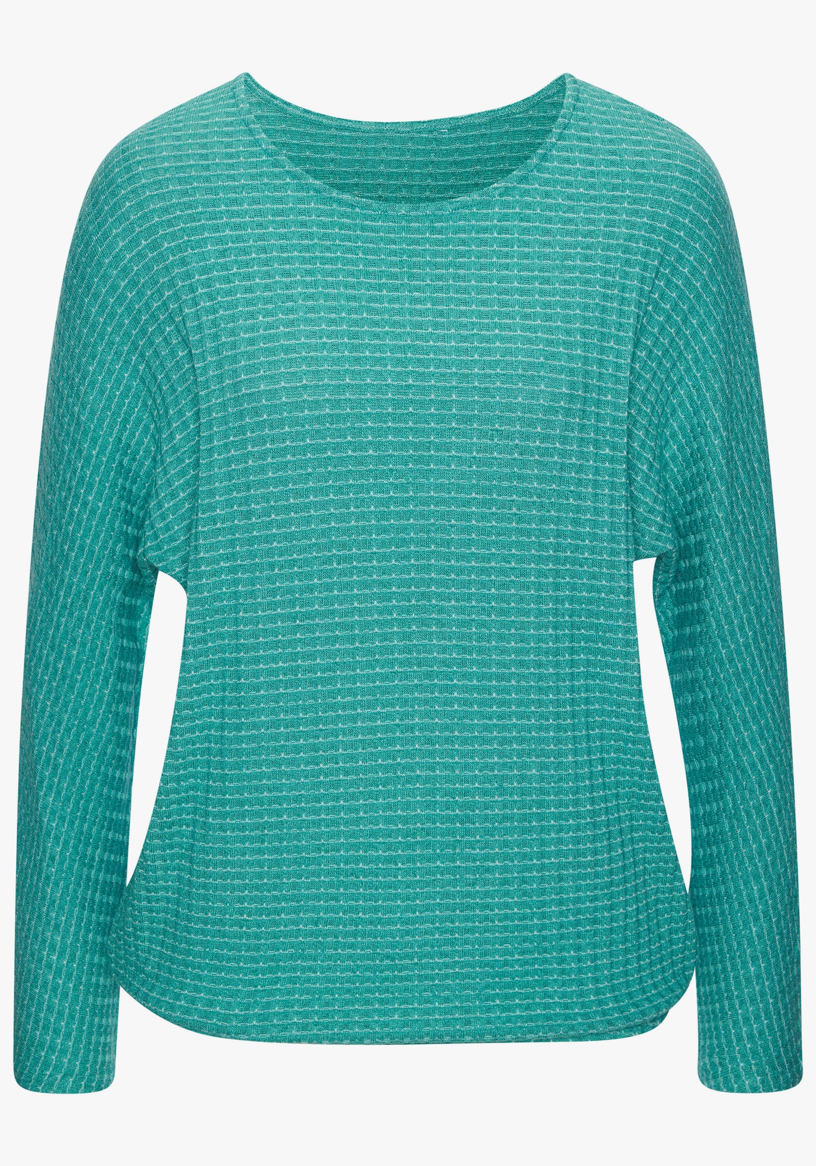Vivance Langarmshirt - mint, creme