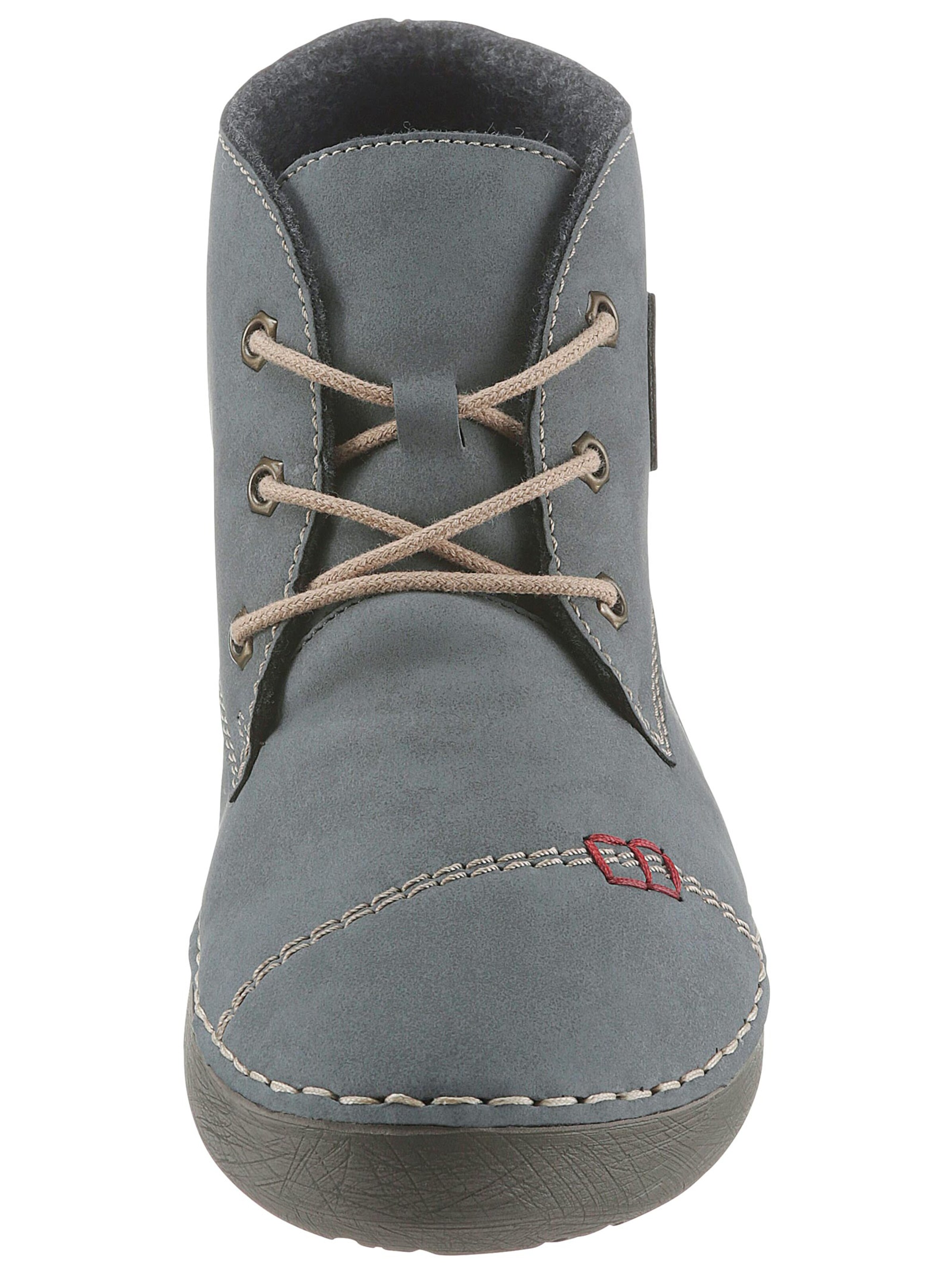 Rieker Schnürschuh - jeansblau
