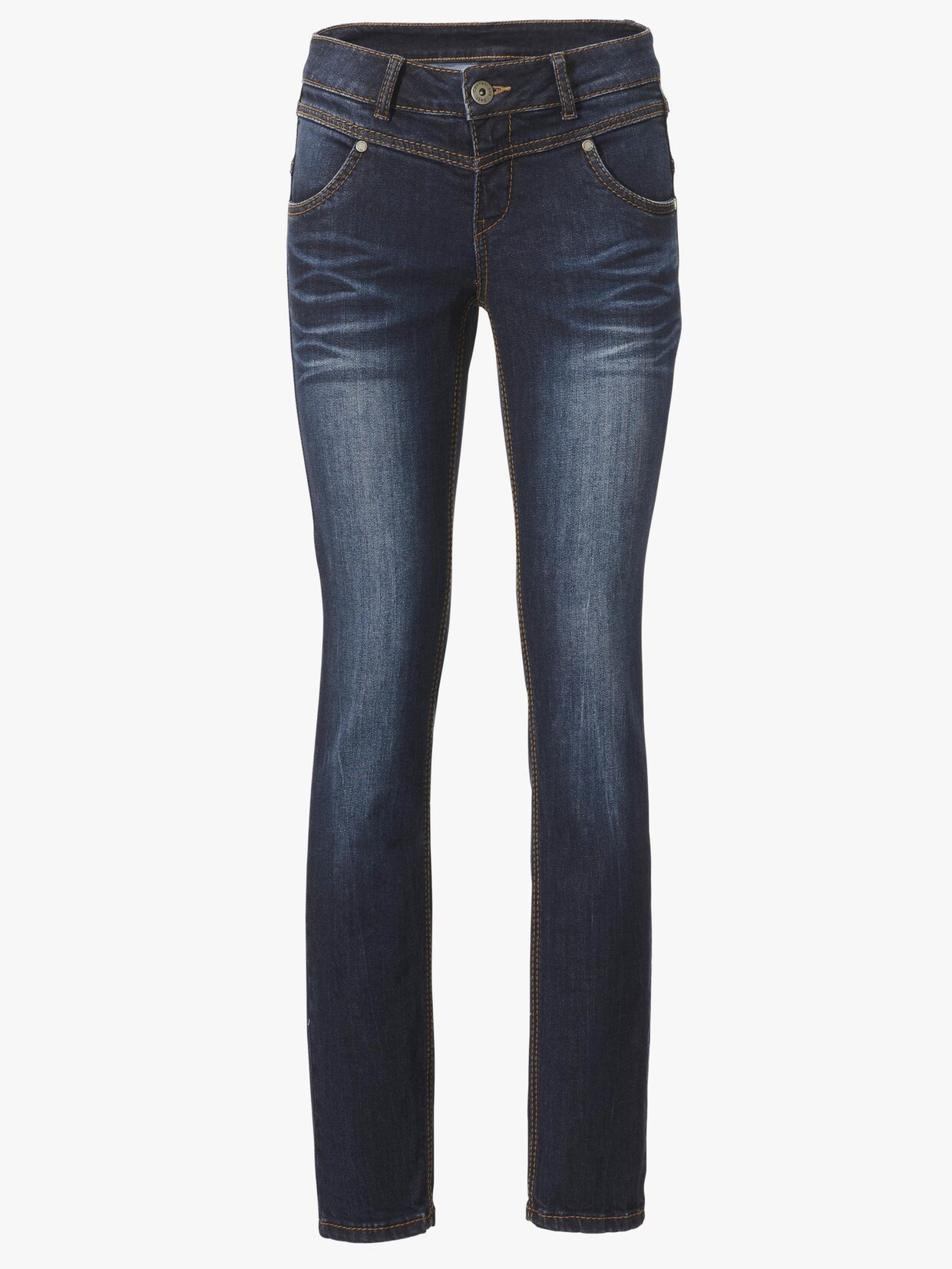 Linea Tesini Skinny-Jeans - blue denim