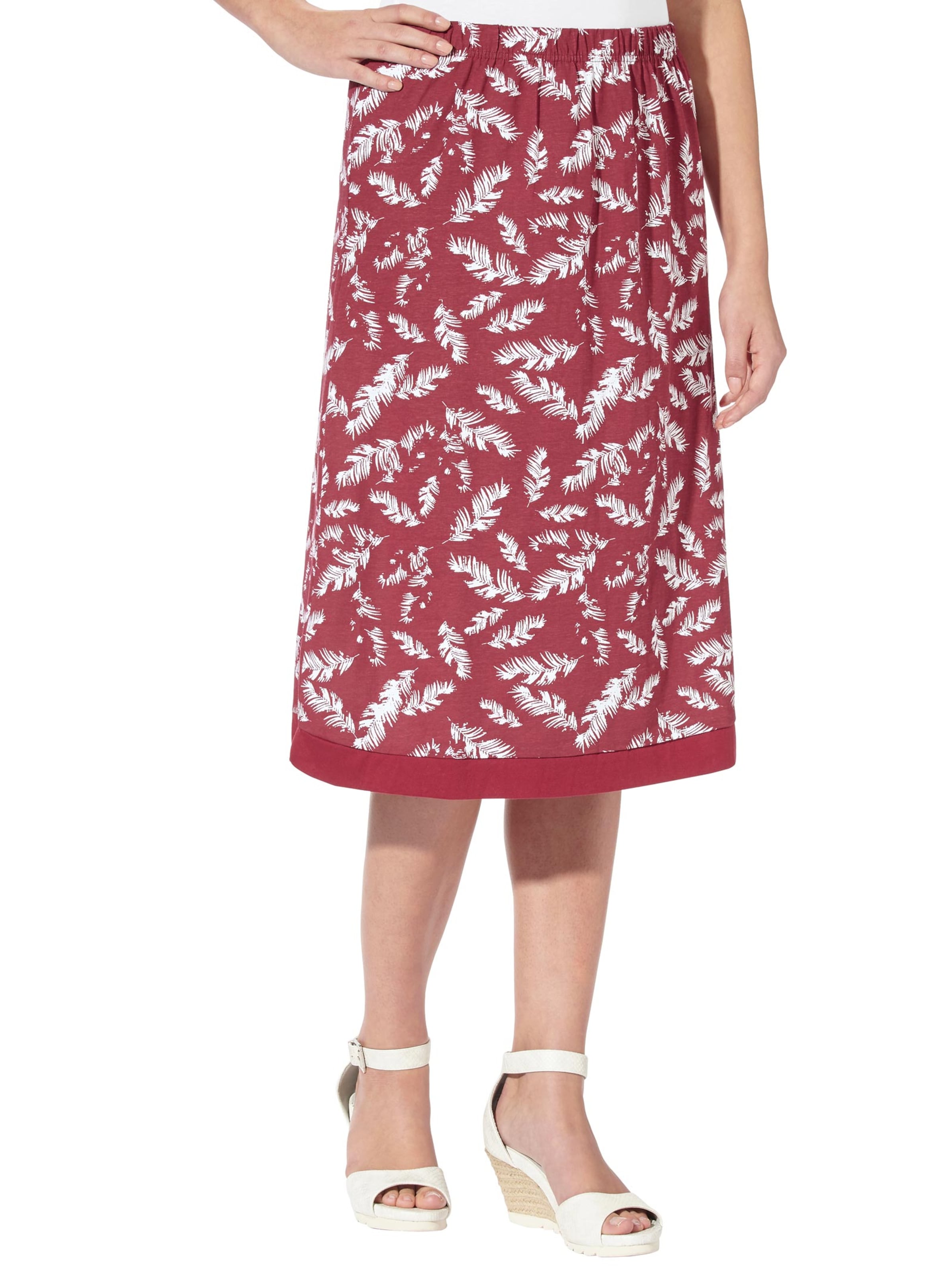 Rock - bordeaux-gemustert