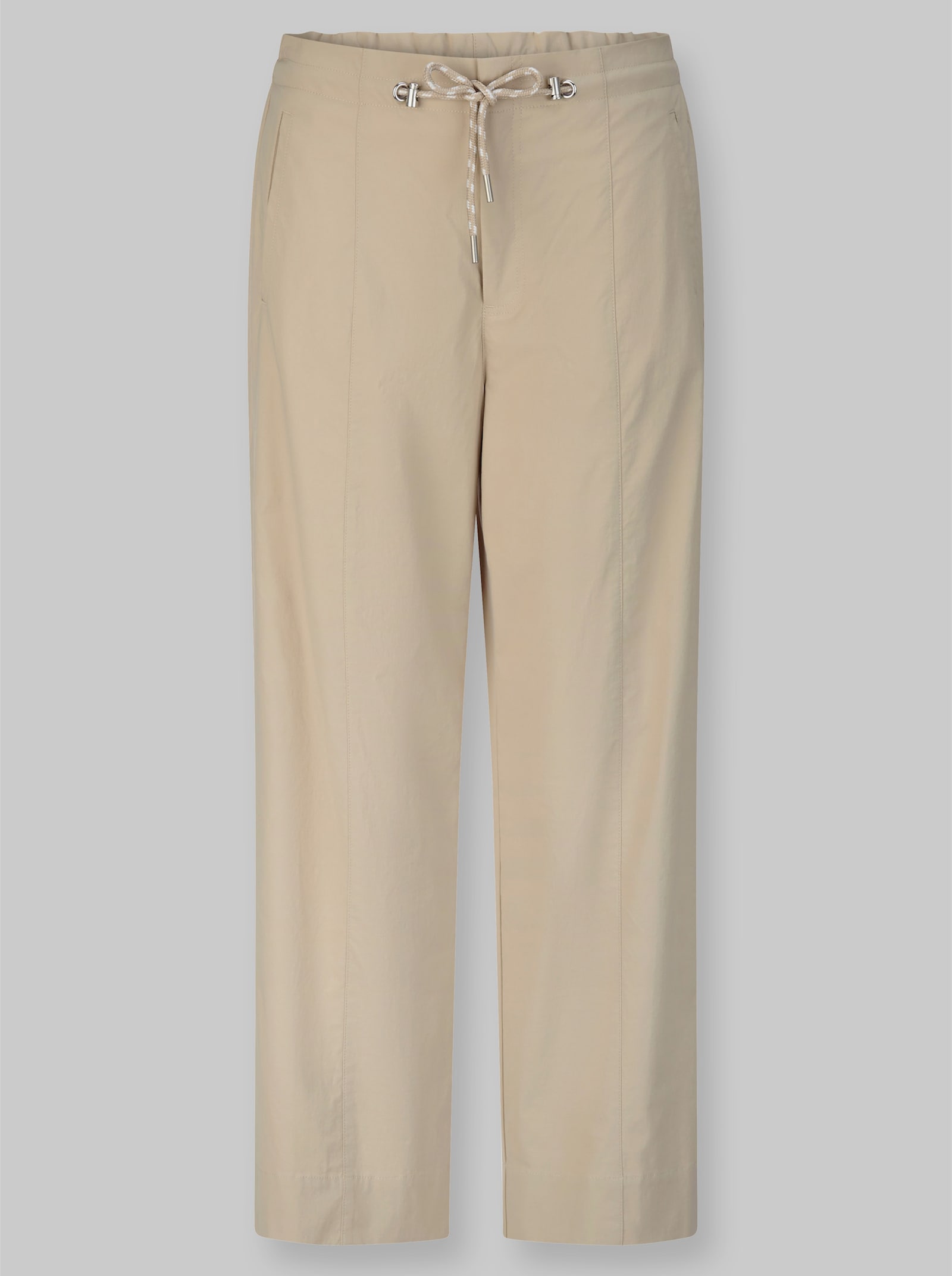 heine Paperbag-Hose mit weitem Bein - beige