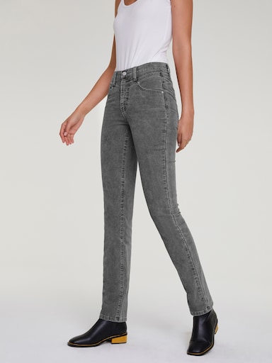 heine Pantalon en velours côtelé - gris argenté