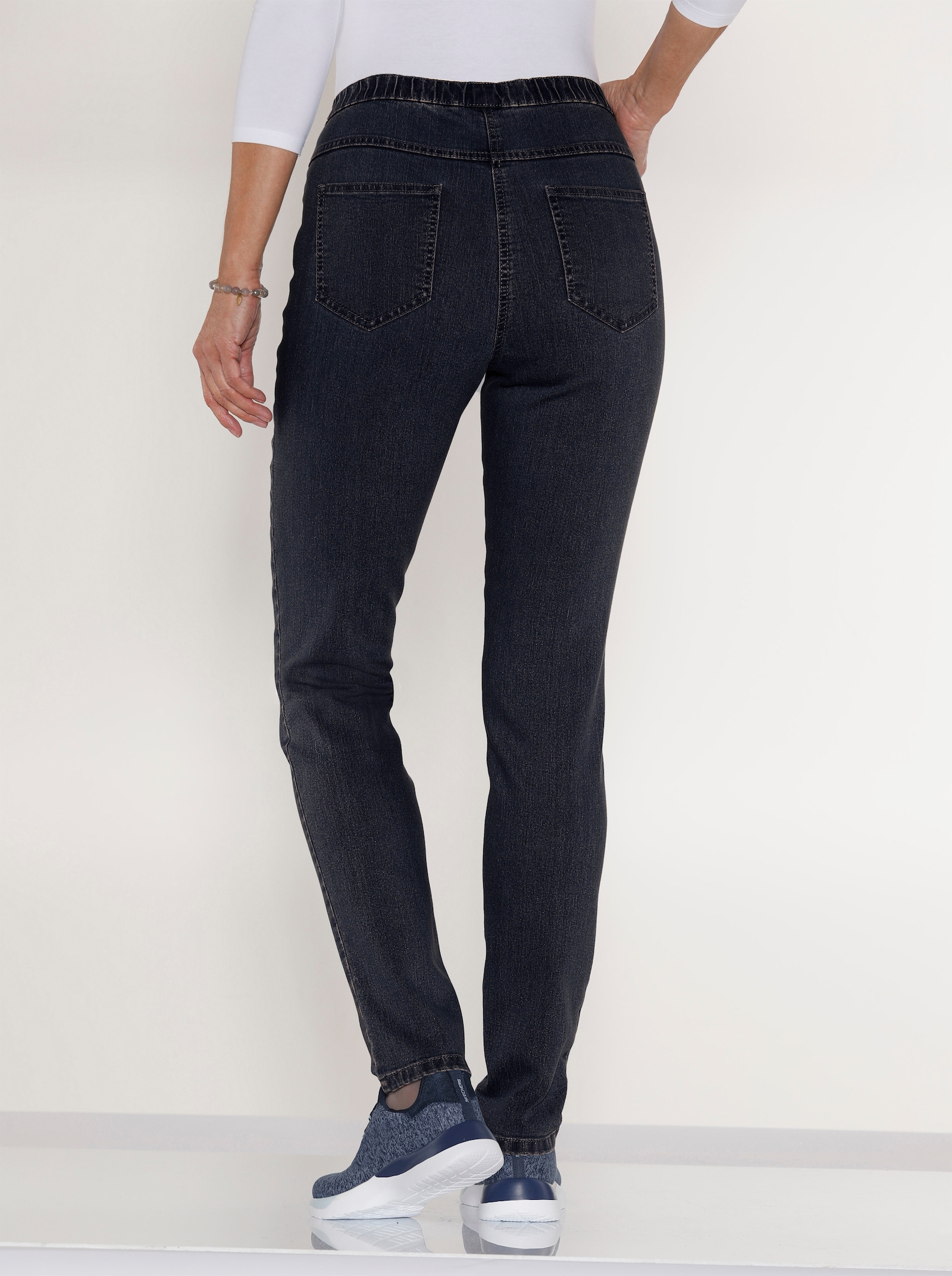 Jeggings in schmaler Form - dark blue