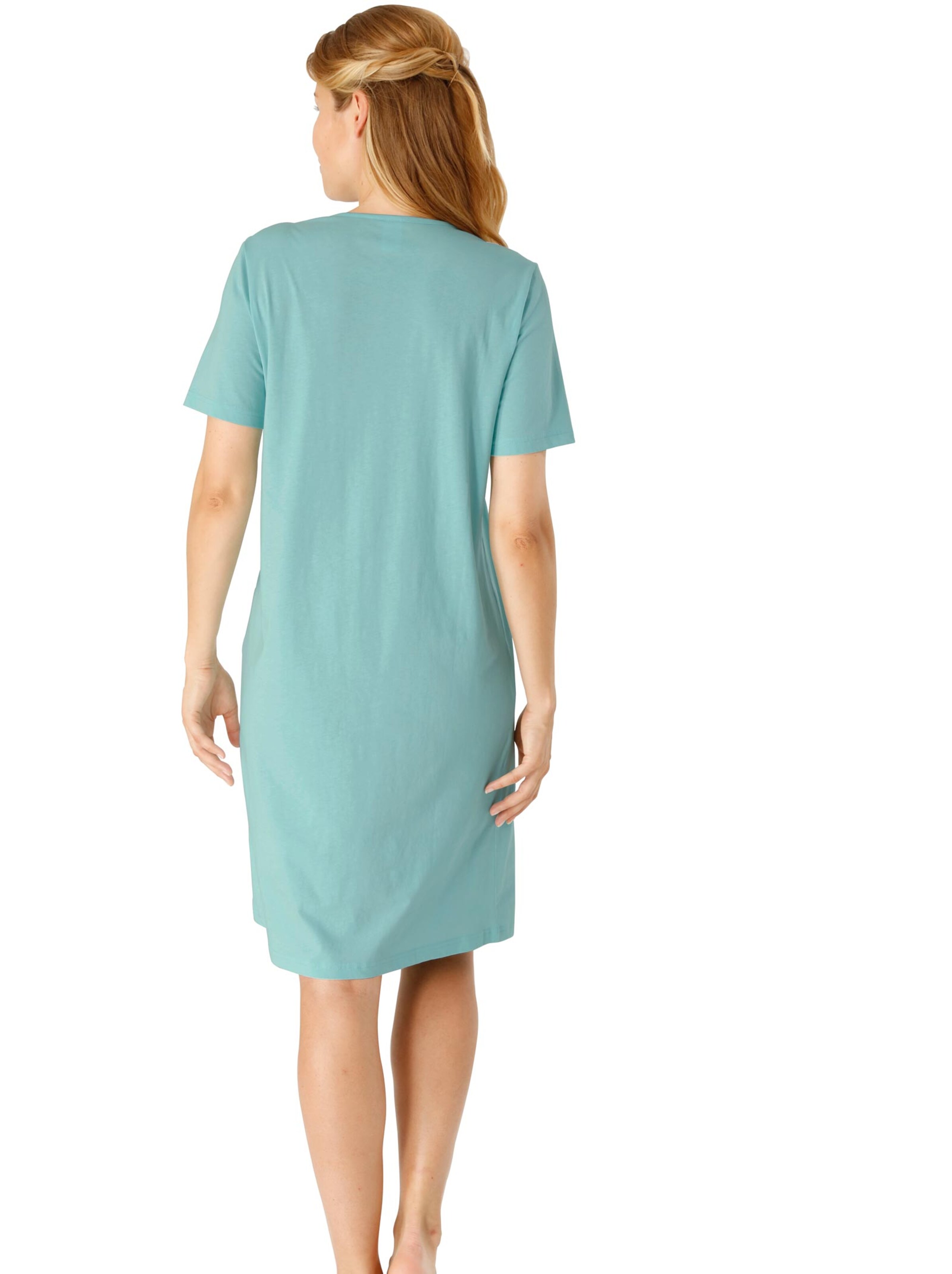 Nachthemd - mint + mauve