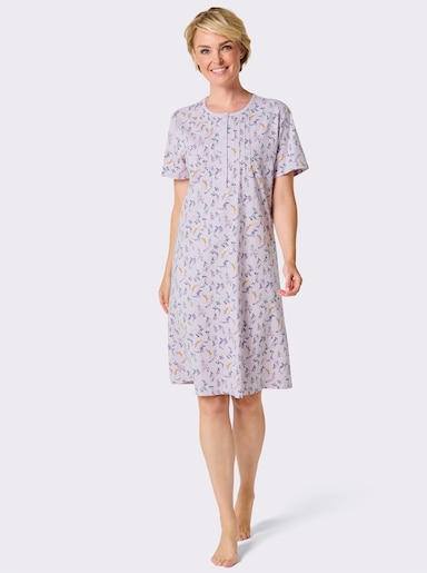Comtessa Nachthemd - rosé-bedruckt