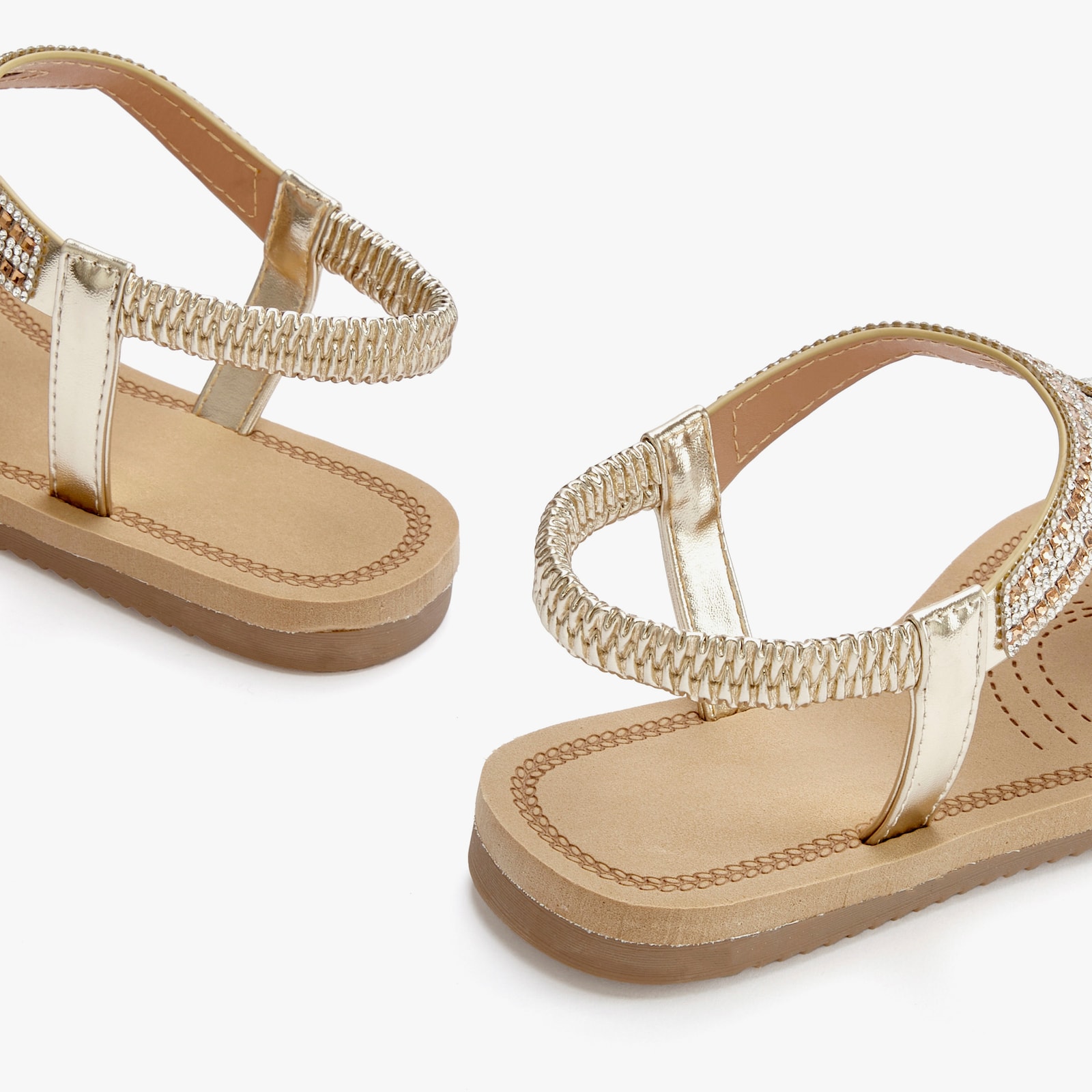 Vivance Sandale - goldfarben