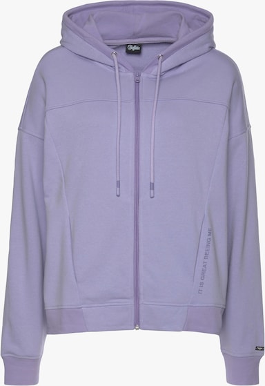 Buffalo Kapuzensweatjacke - lavendel