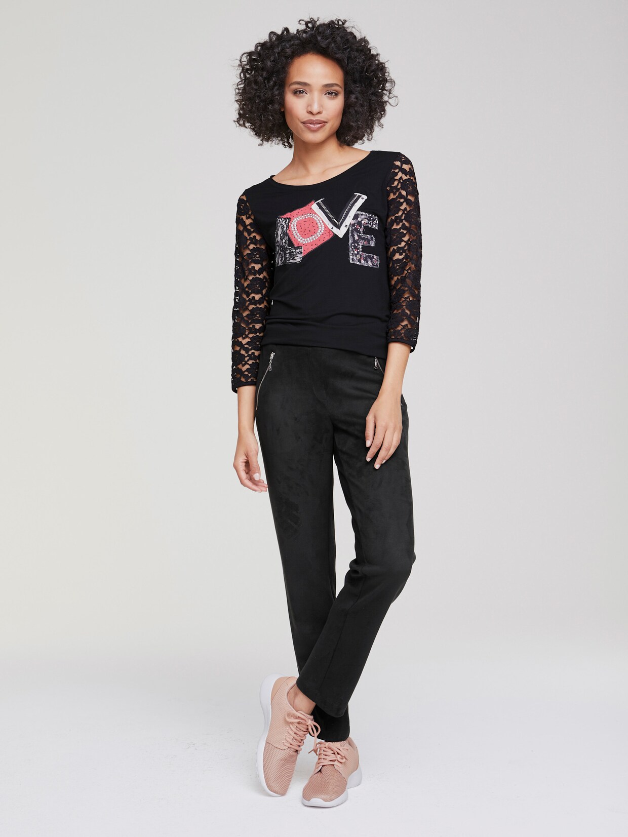 heine broek - zwart