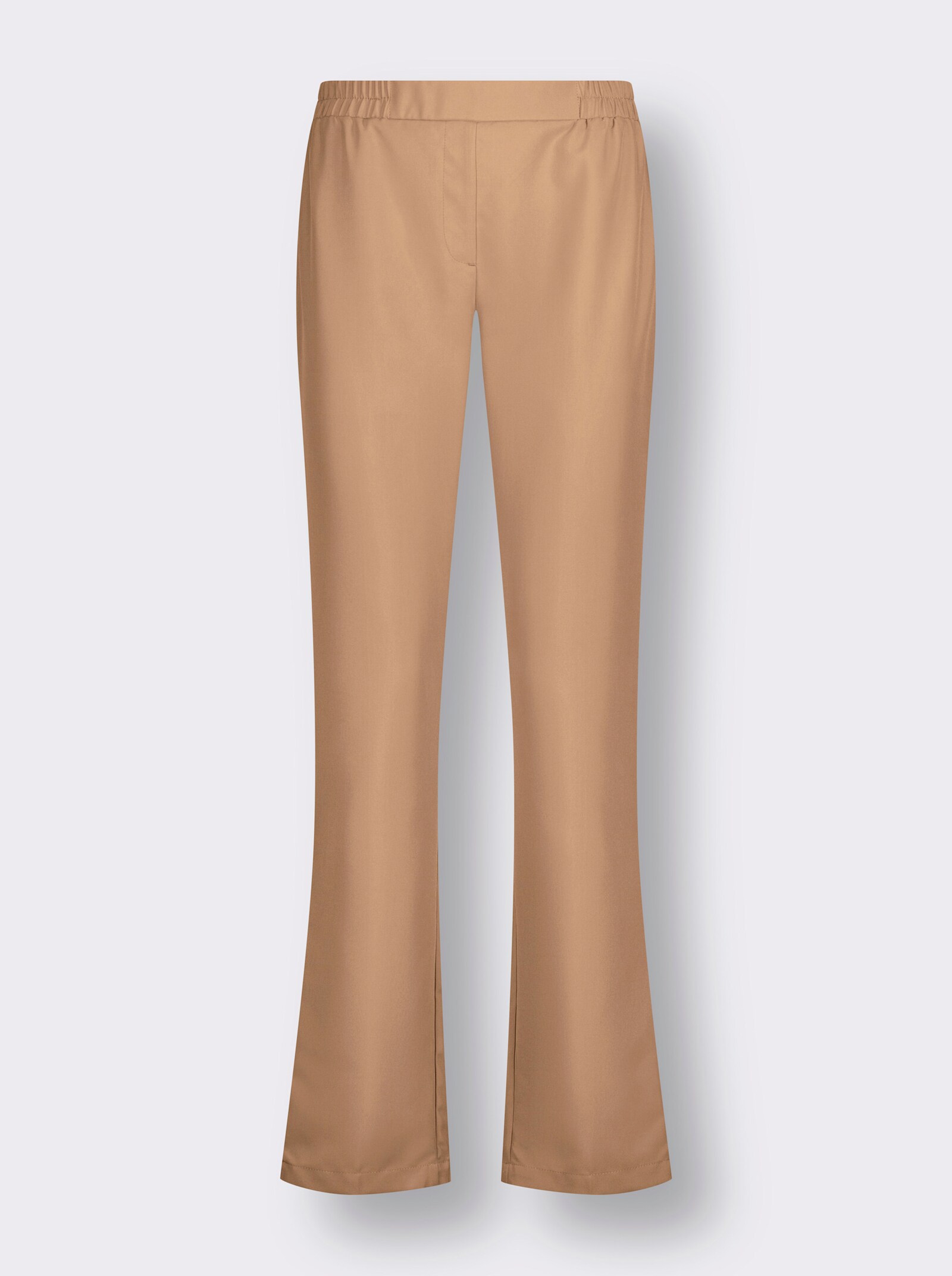 Broekpak van onderhoudsarm materiaal - camel