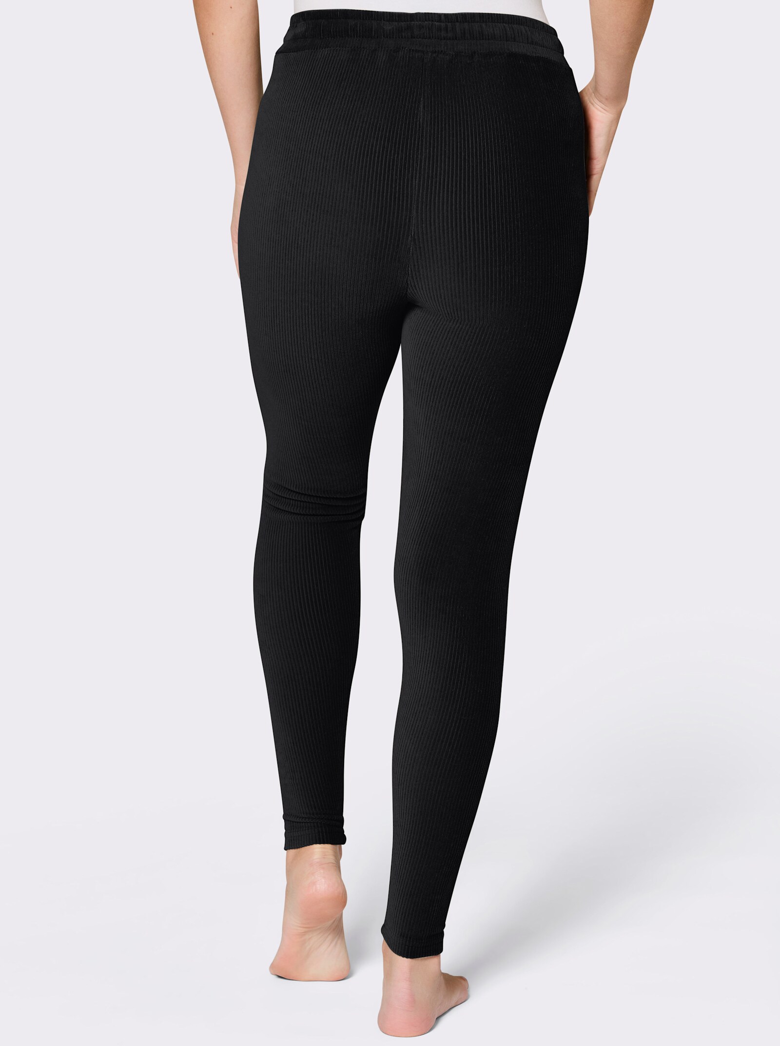 feel good Leggings in Nicki-Qualität - schwarz