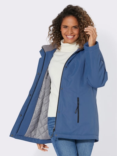 Jacke - jeansblau