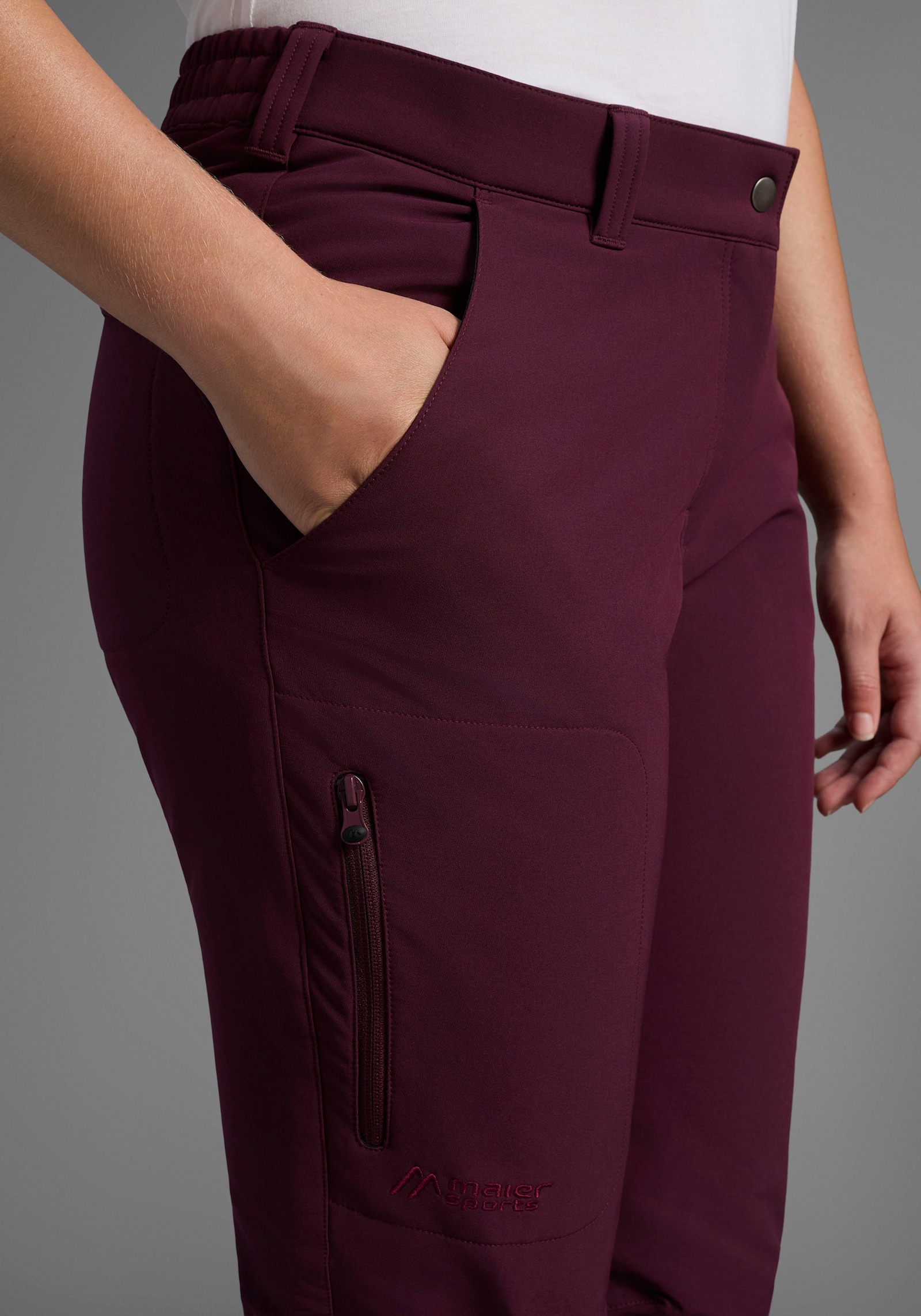 Maier Sports Outdoorhose - rich soil