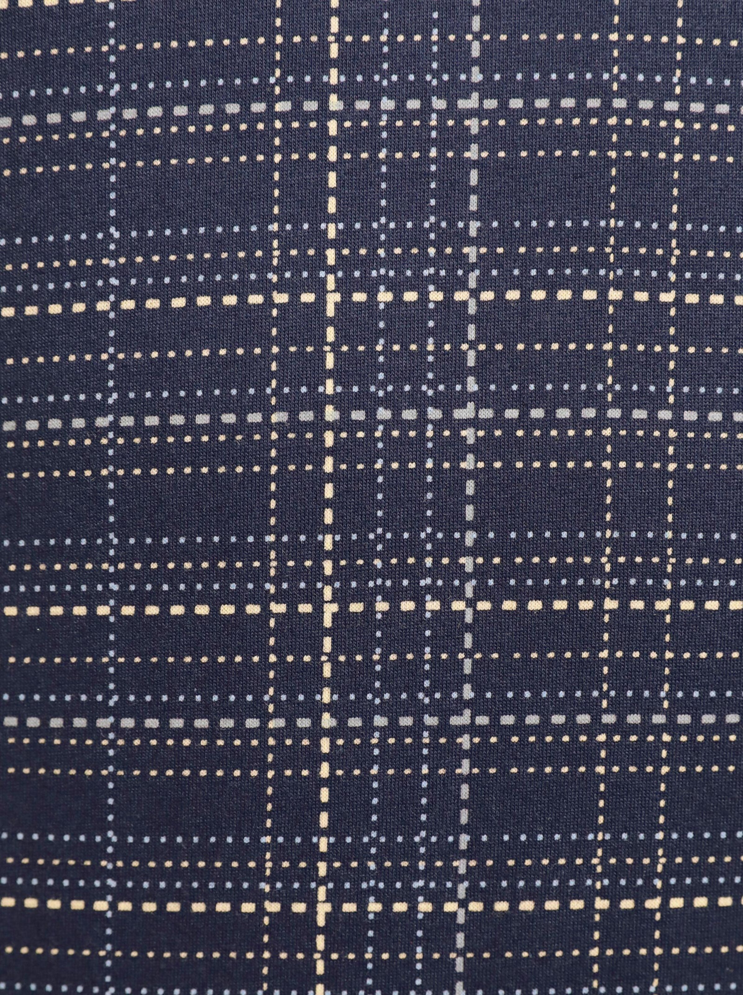 Poloshirt - marine-kariert