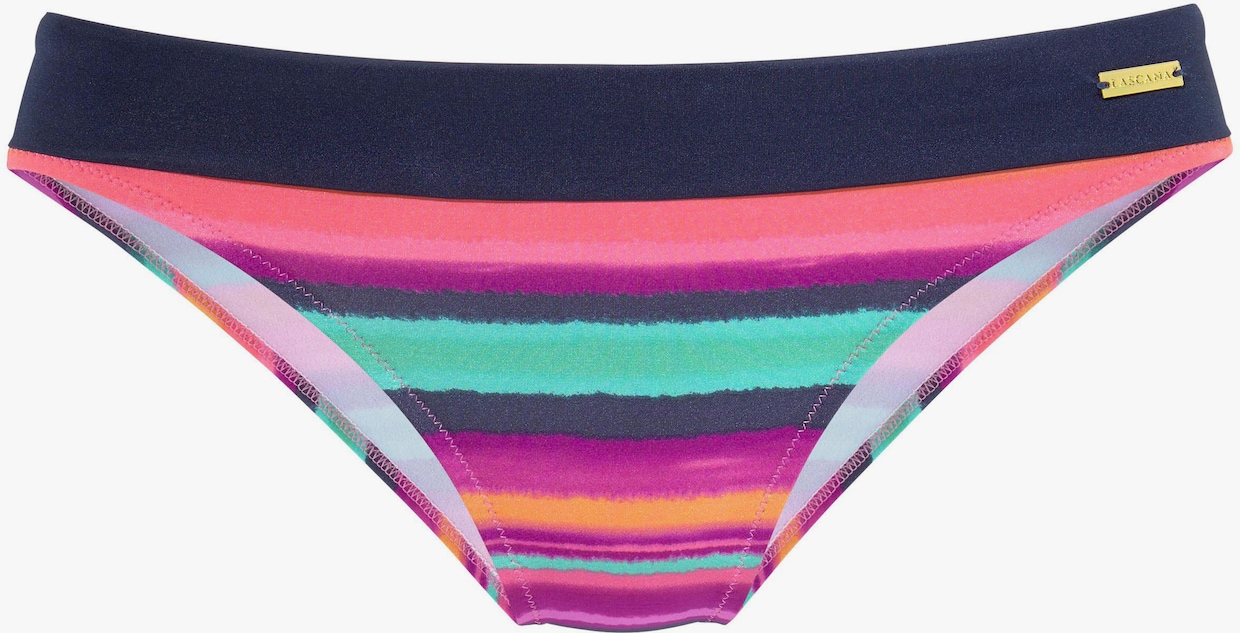 LASCANA Bikini-Hose - bunt-gestreift