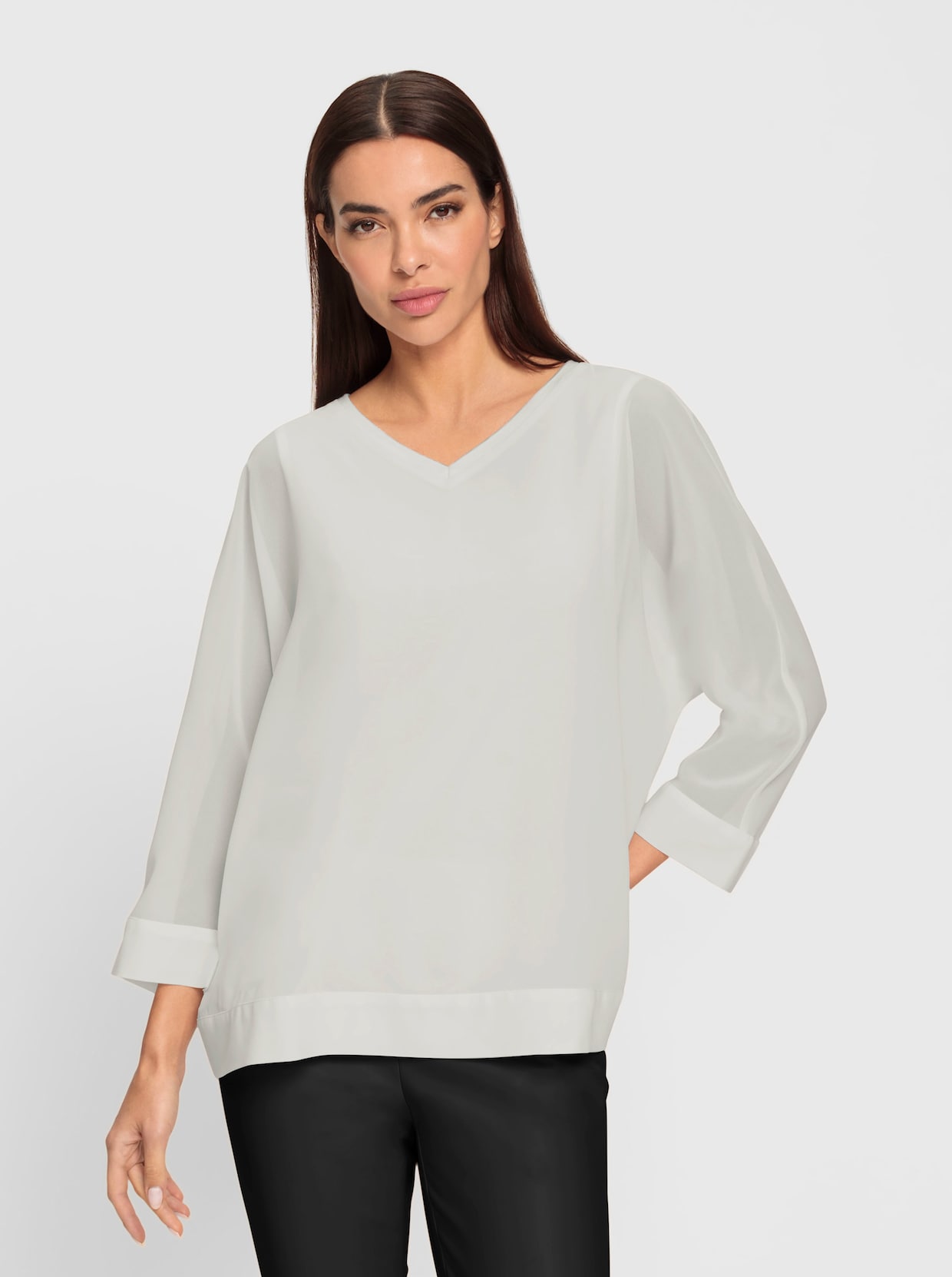 heine Comfortabele blouse - ecru